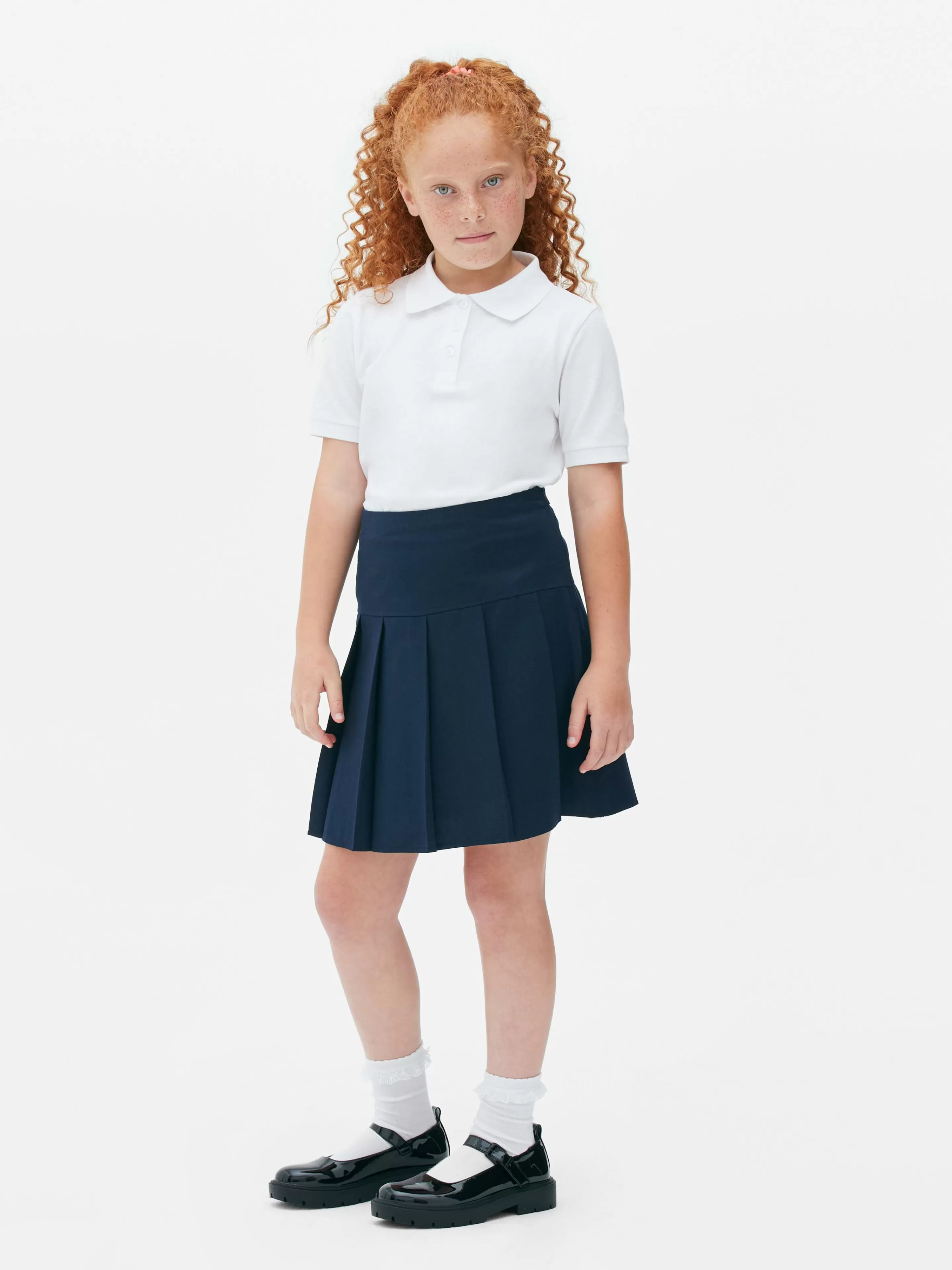 Niños Primark Faldas | Pack De 2 Faldas Plisadas Escolares Para Niña Mayor