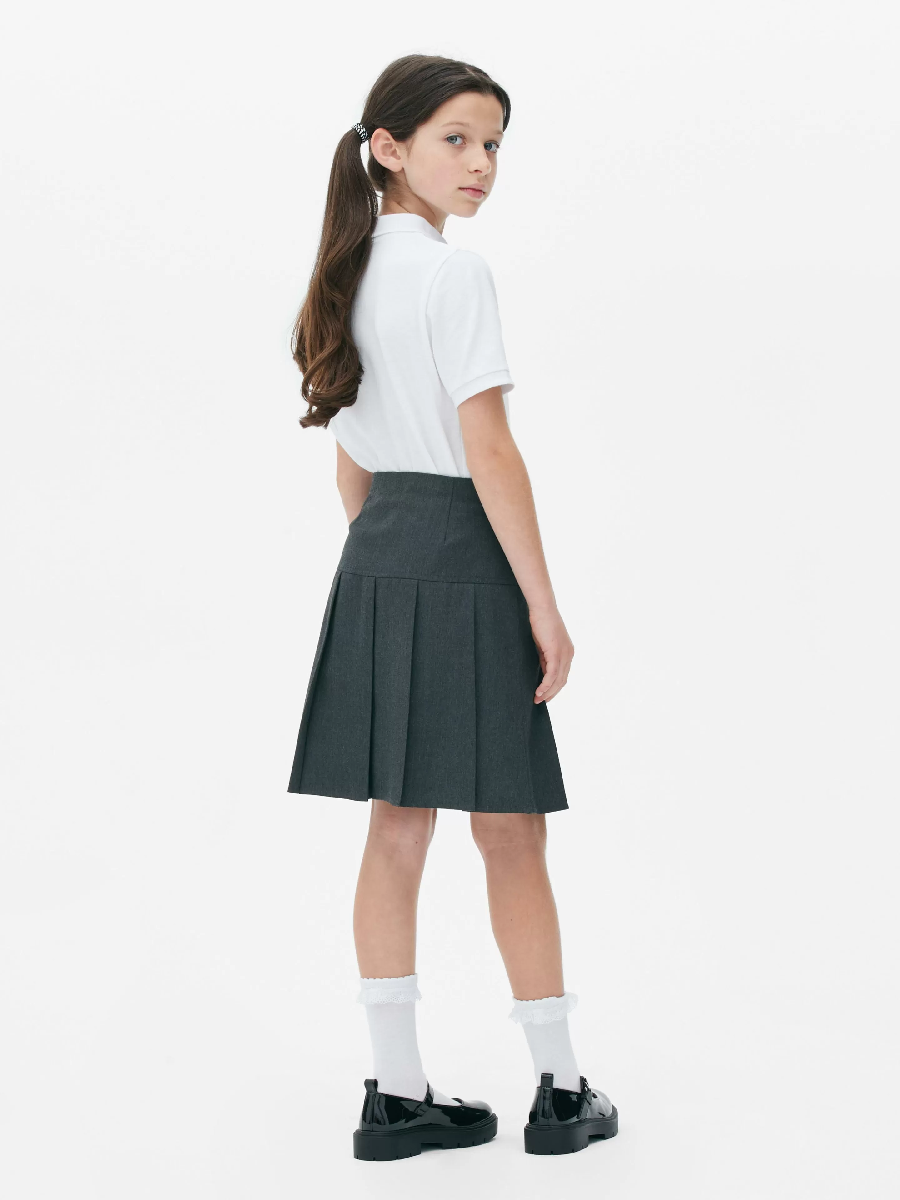 Niños Primark Faldas | Pack De 2 Faldas Plisadas Escolares Para Niña Mayor