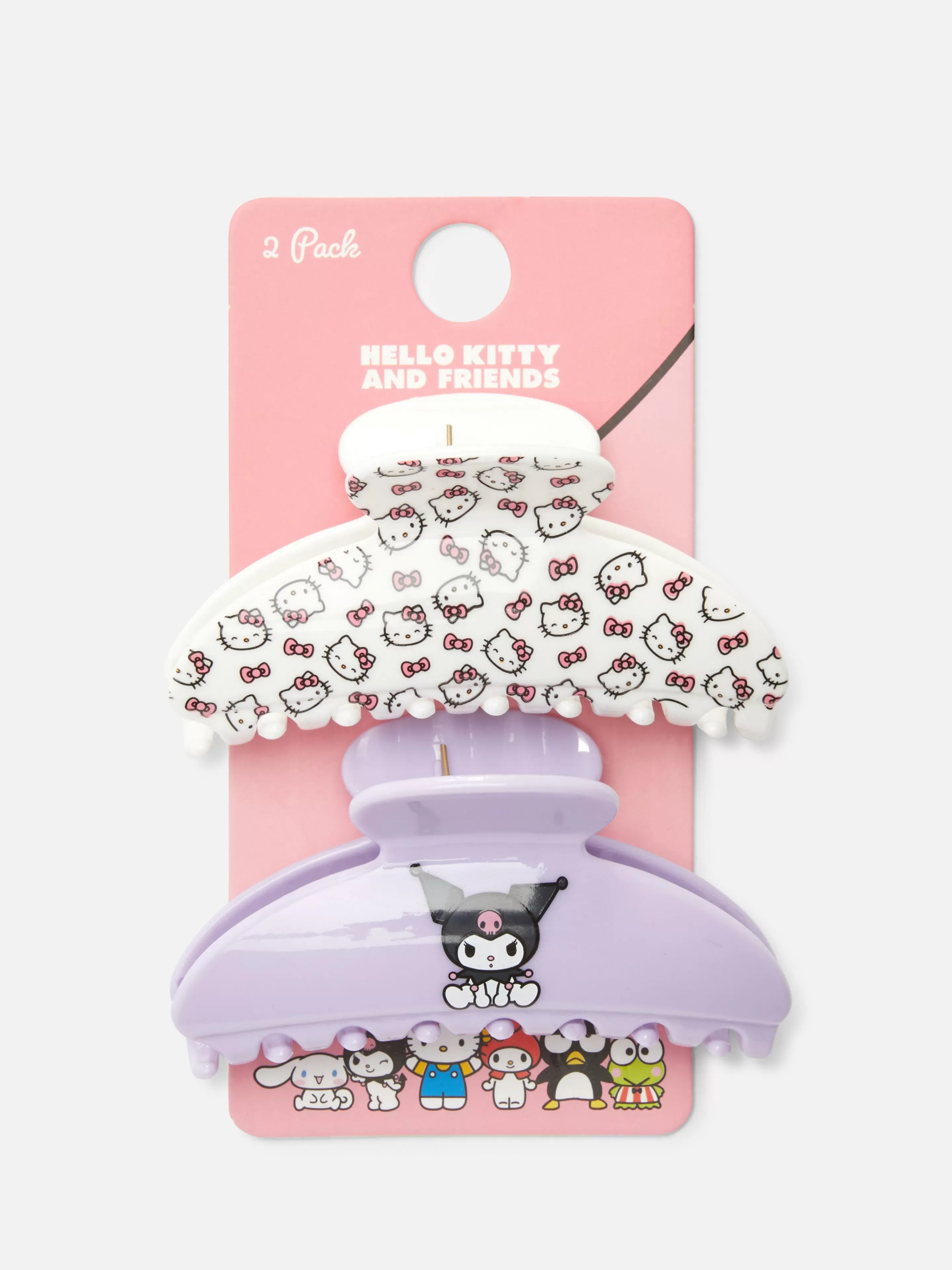 Mujer Primark Accesorios Para El Pelo | Pack De 2 Horquillas Para El Cabello De Hello Kitty