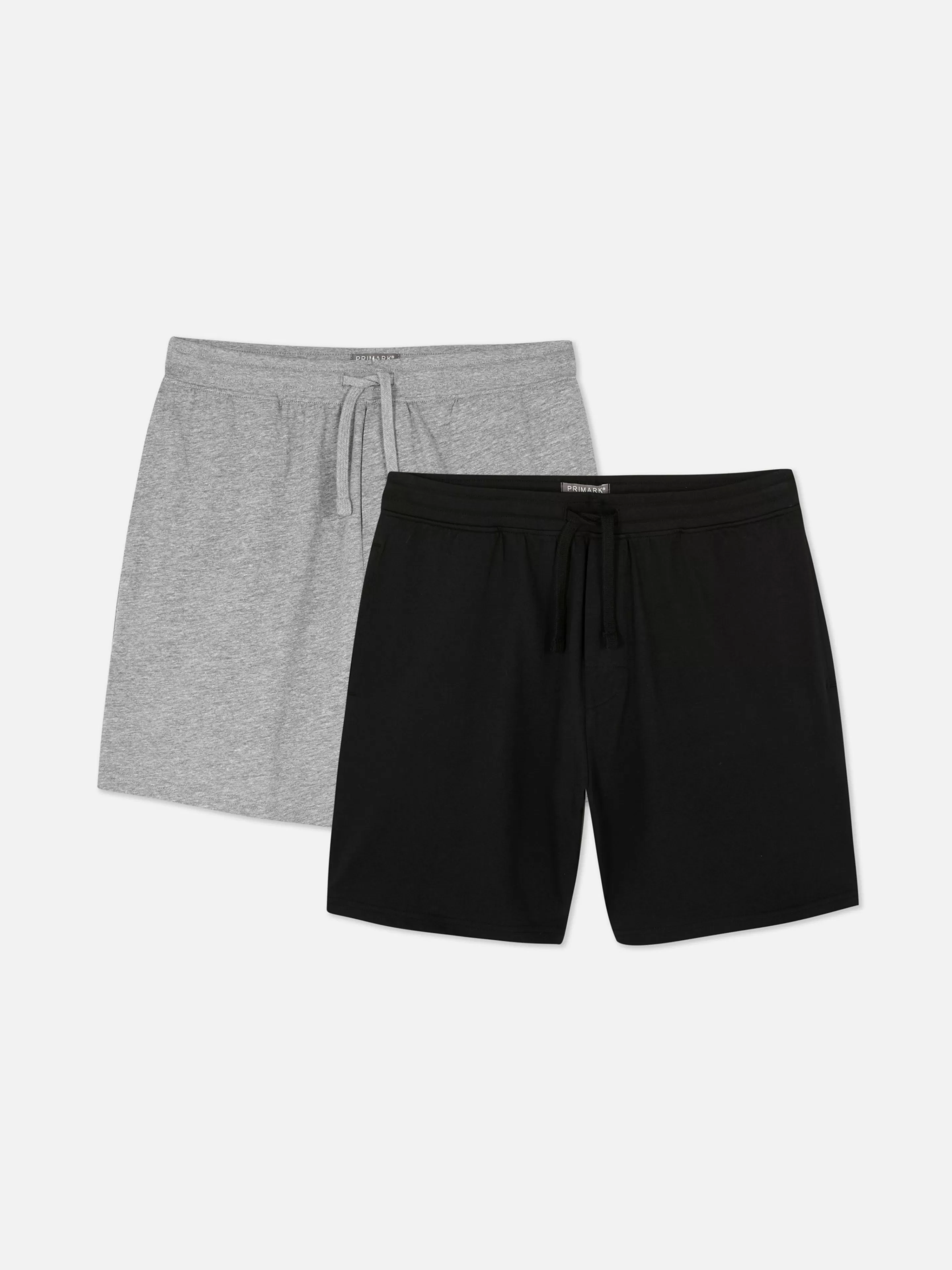Hombre Primark Pijama | Pack De 2 Pantalones Cortos De Punto