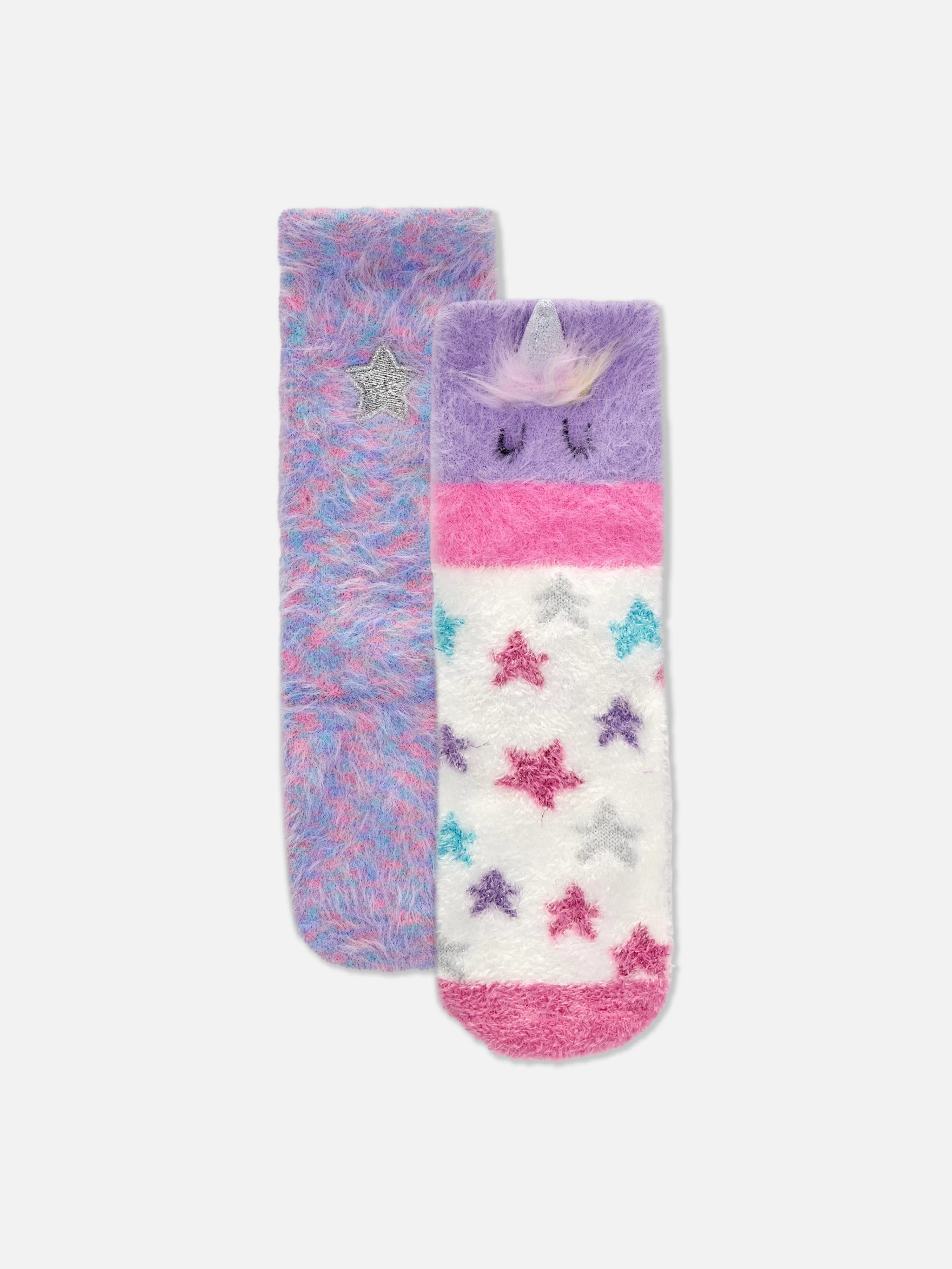Niños Primark Calcetines Y Medias | Pack De 2 Pares De Calcetines Con Unicornios