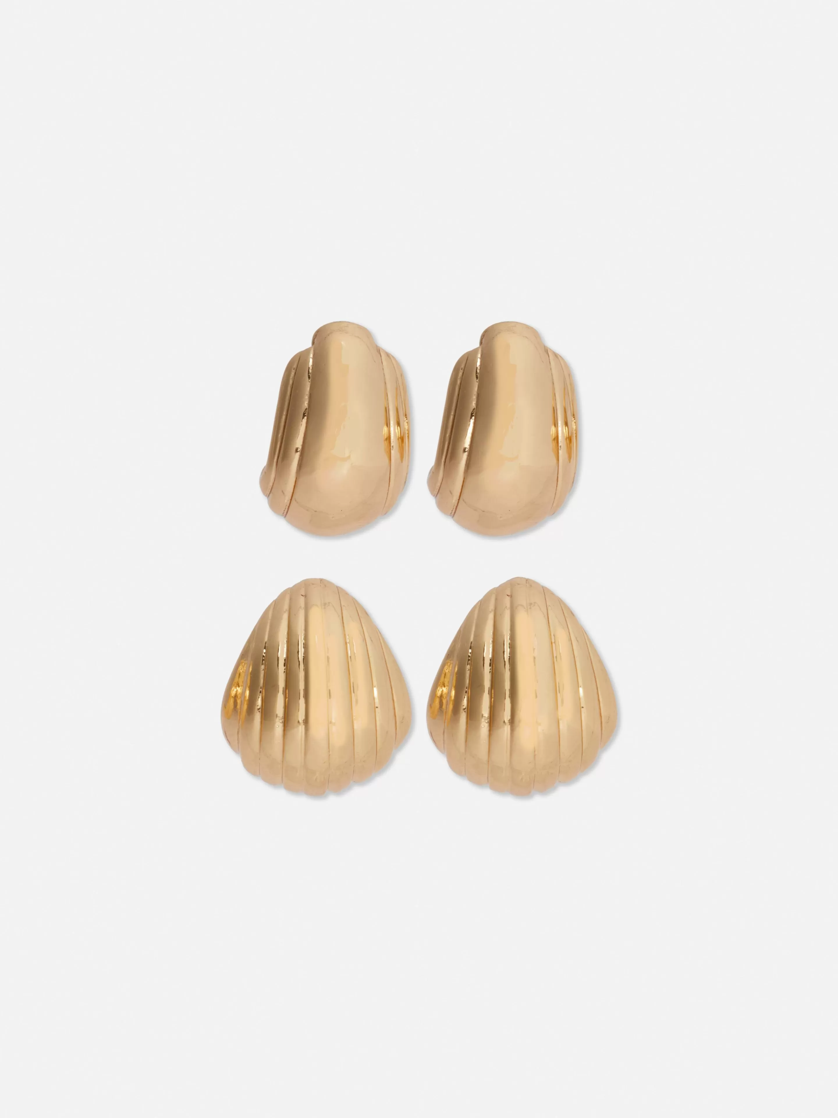 Mujer Primark Bisutería | Pack De 2 Pendientes De Aro De Rita Ora