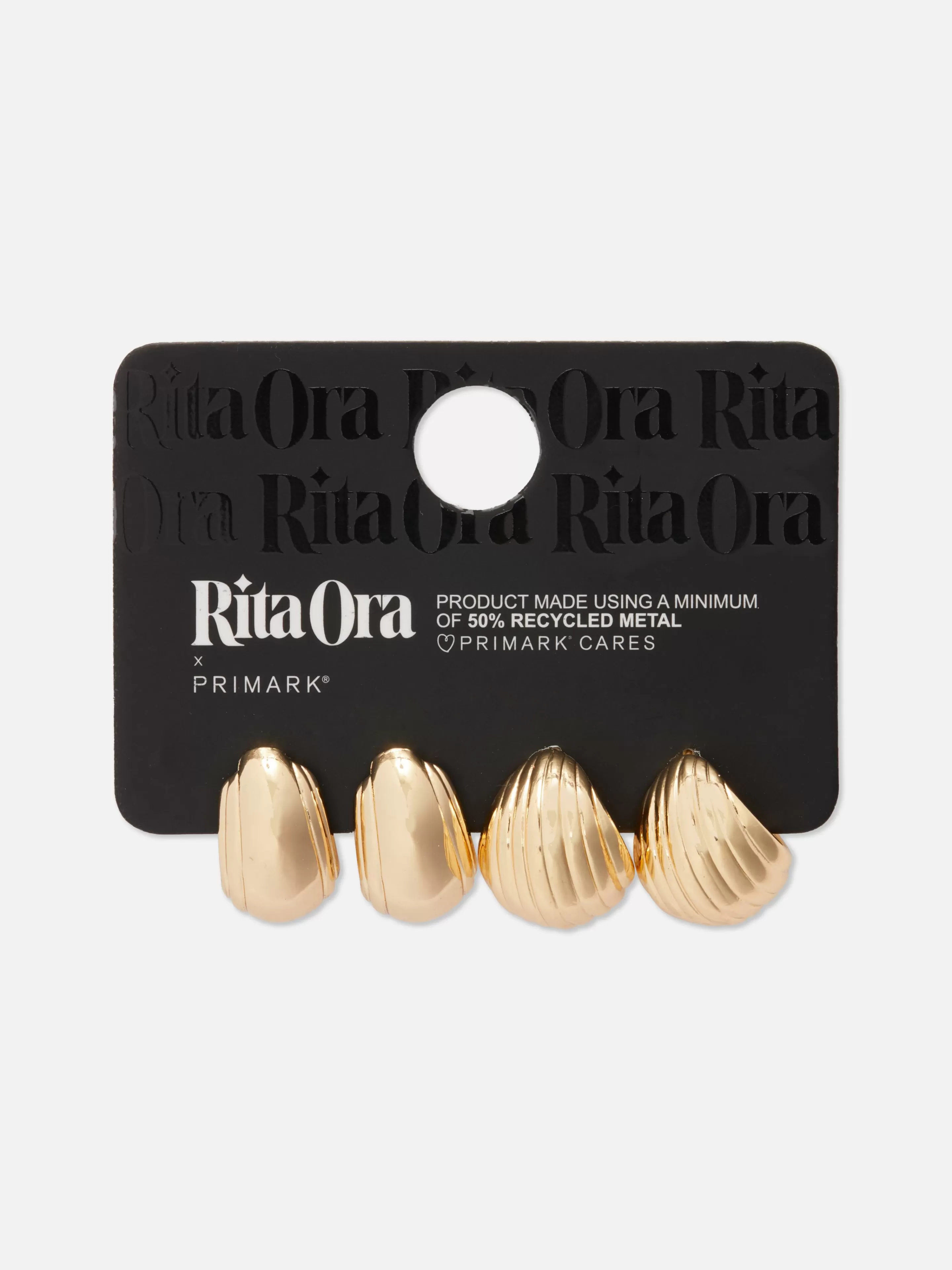 Mujer Primark Bisutería | Pack De 2 Pendientes De Aro De Rita Ora