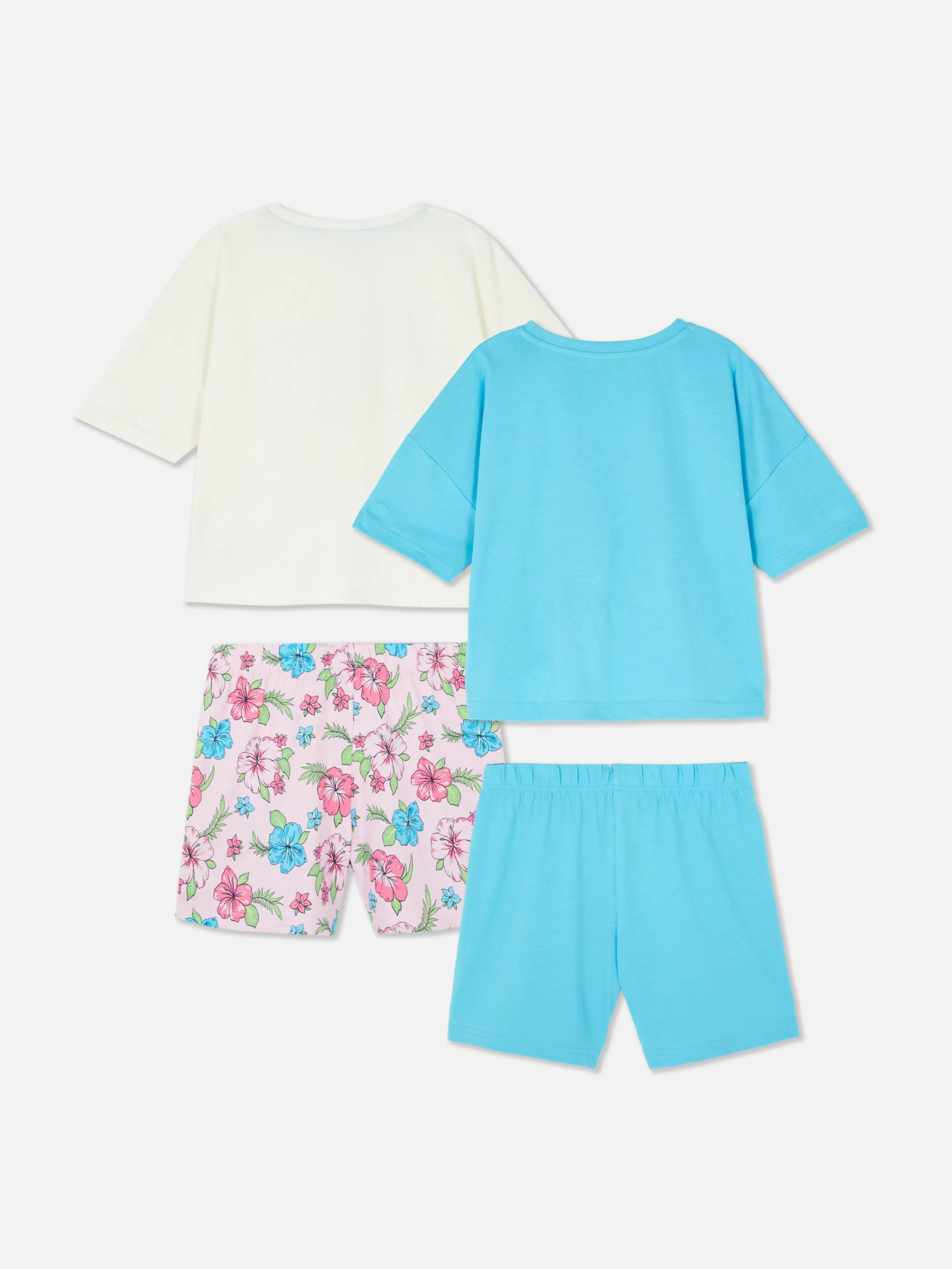 Niños Primark Pijamas Y Ropa Para Dormir | Pack De 2 Pijamas Cortos Con Estampado Gráfico