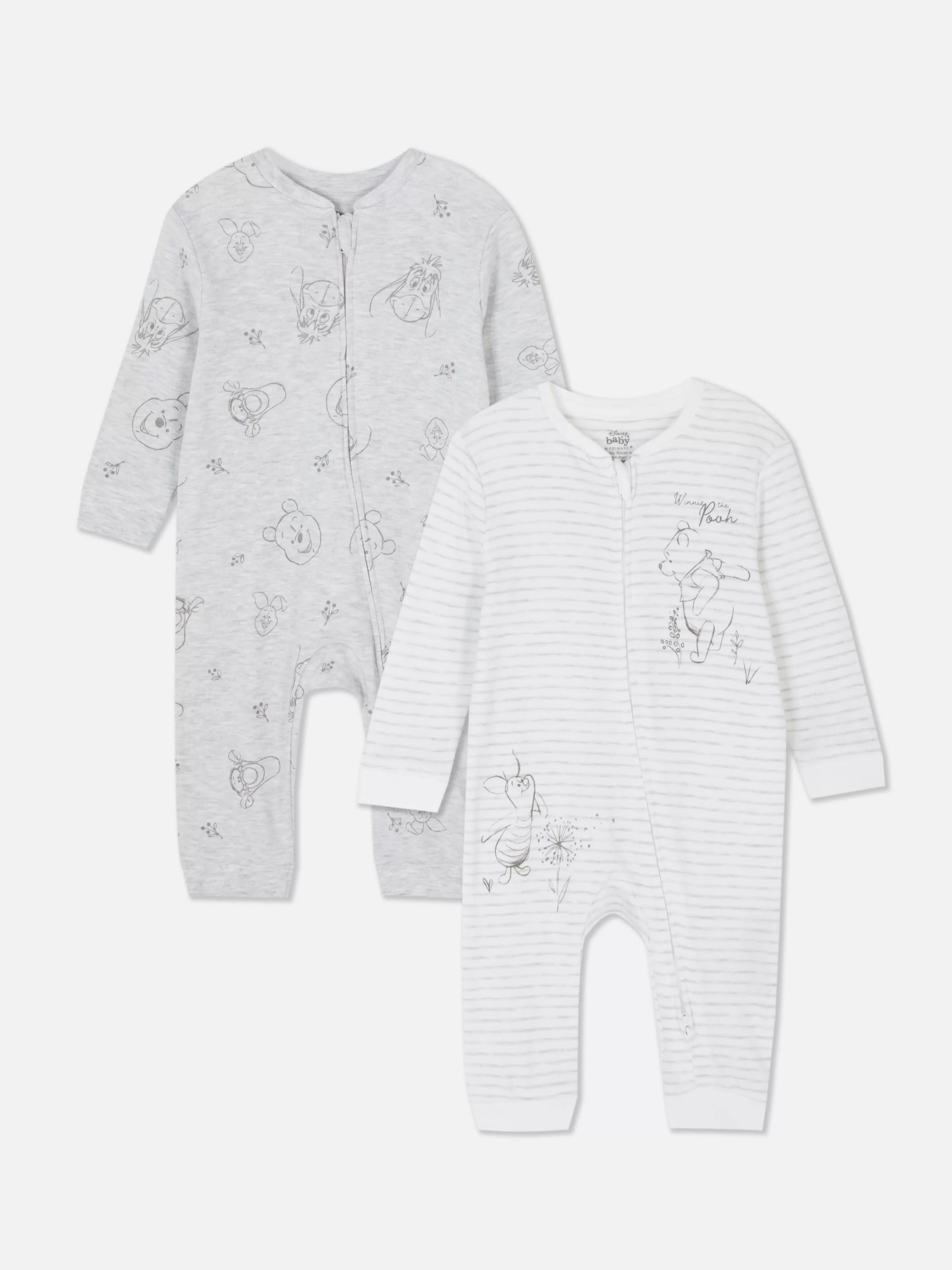 Primark Bodis Y Pijamas Para Bebé | Pack De 2 Pijamas De Winnie The Pooh De Disney