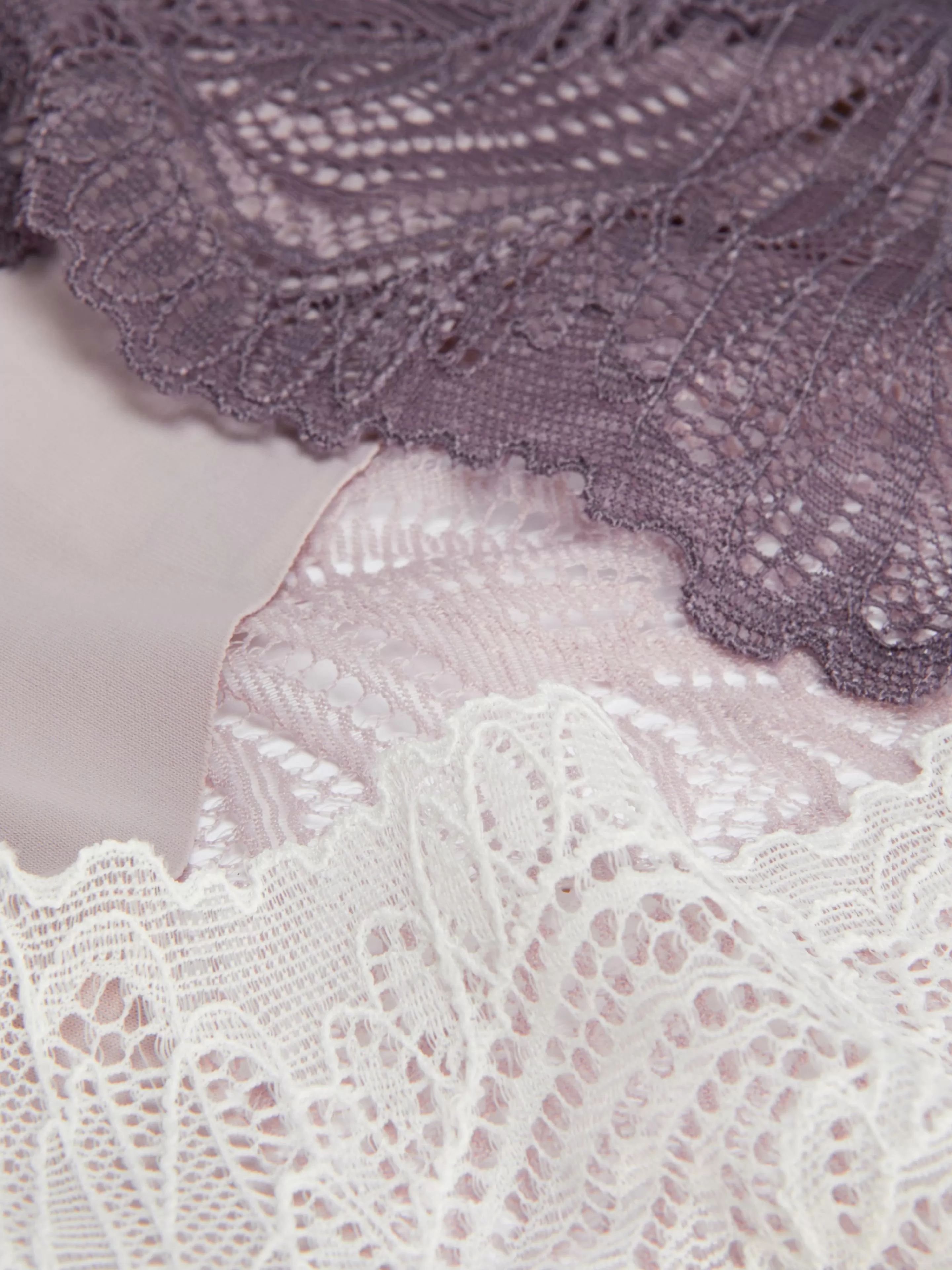 Mujer Primark Bragas | Pack De 3 Braguitas Brasileñas Con Encaje En La Parte Trasera