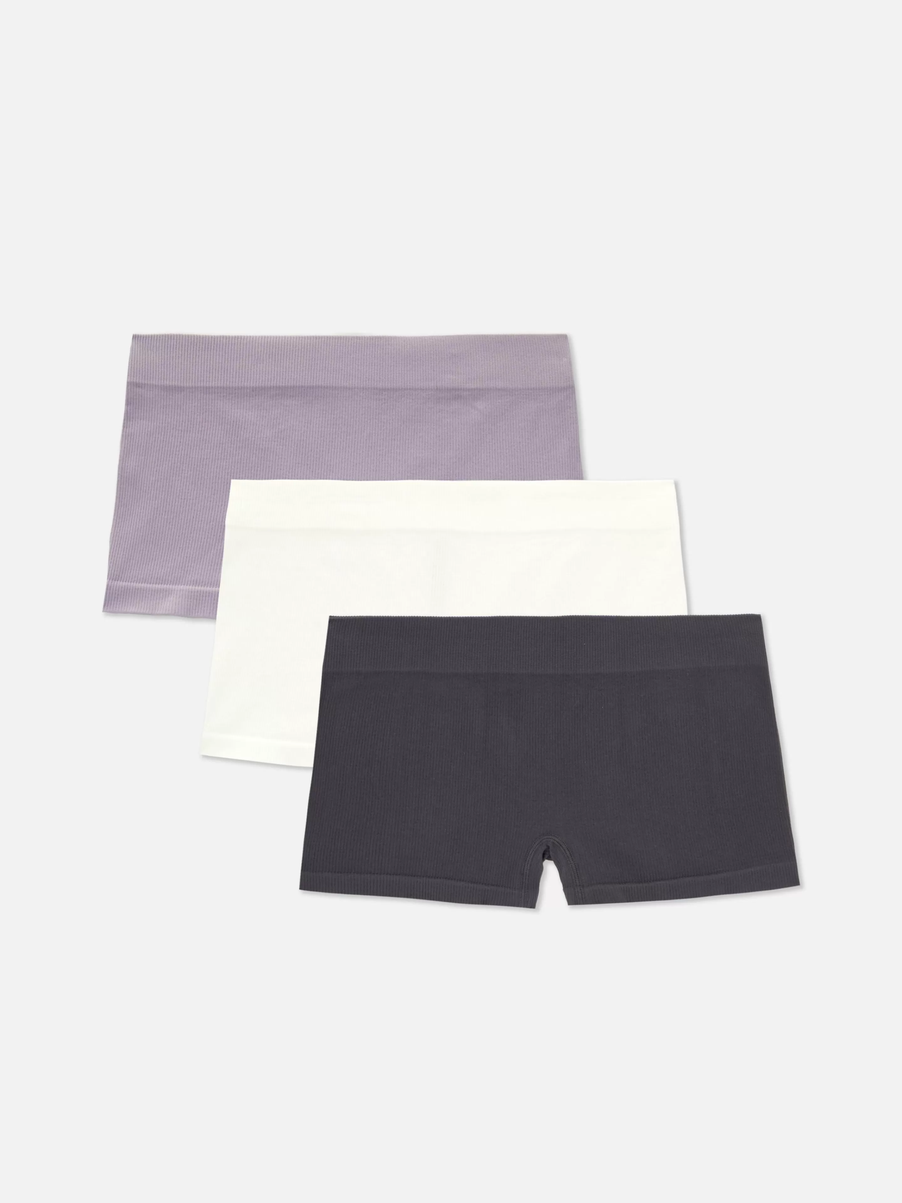 Mujer Primark Bragas | Pack De 3 Braguitas Tipo Bóxer Sin Costuras