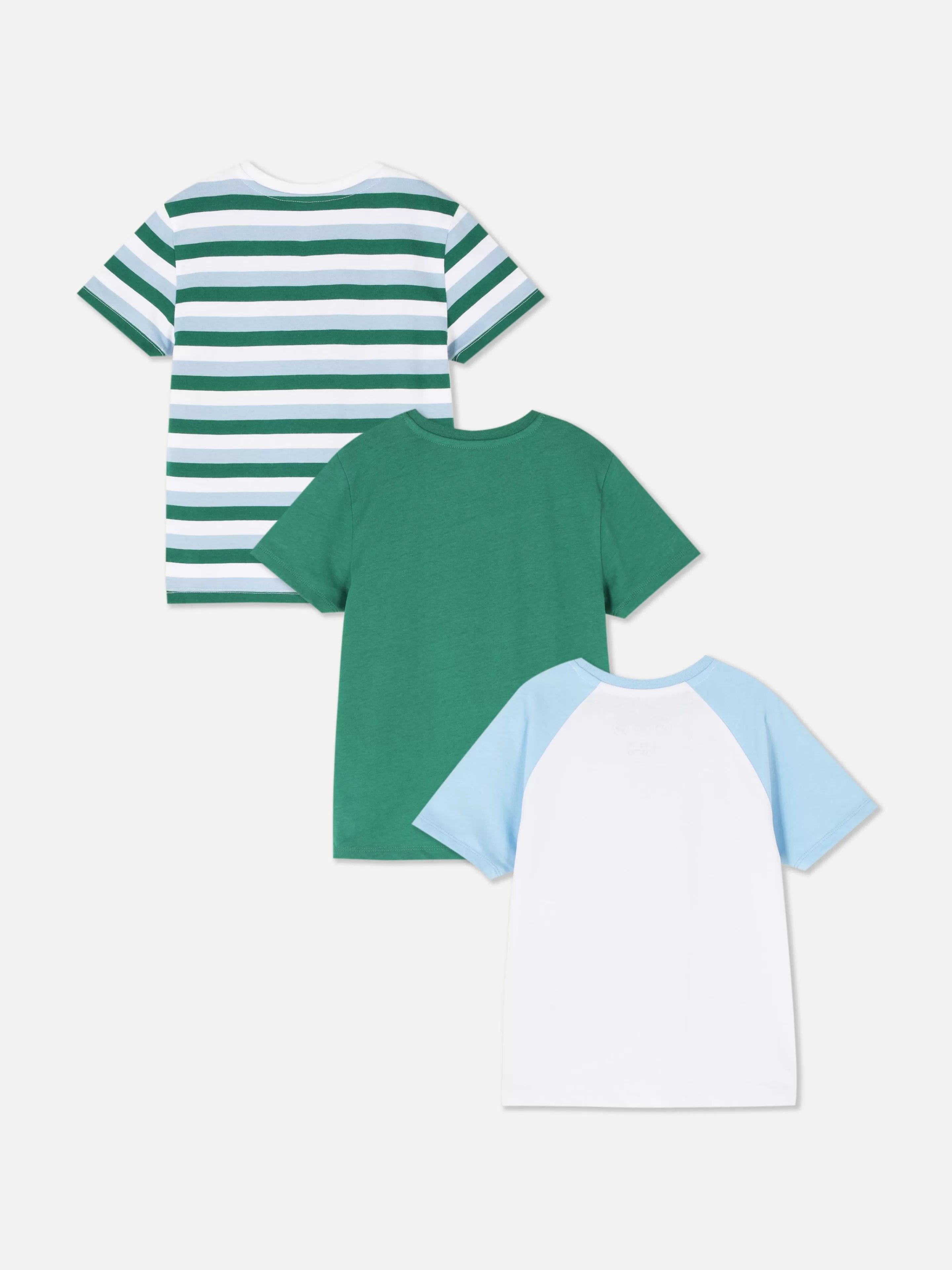 Niños Primark Tops Y Camisetas | Pack De 3 Camisetas De Manga Corta