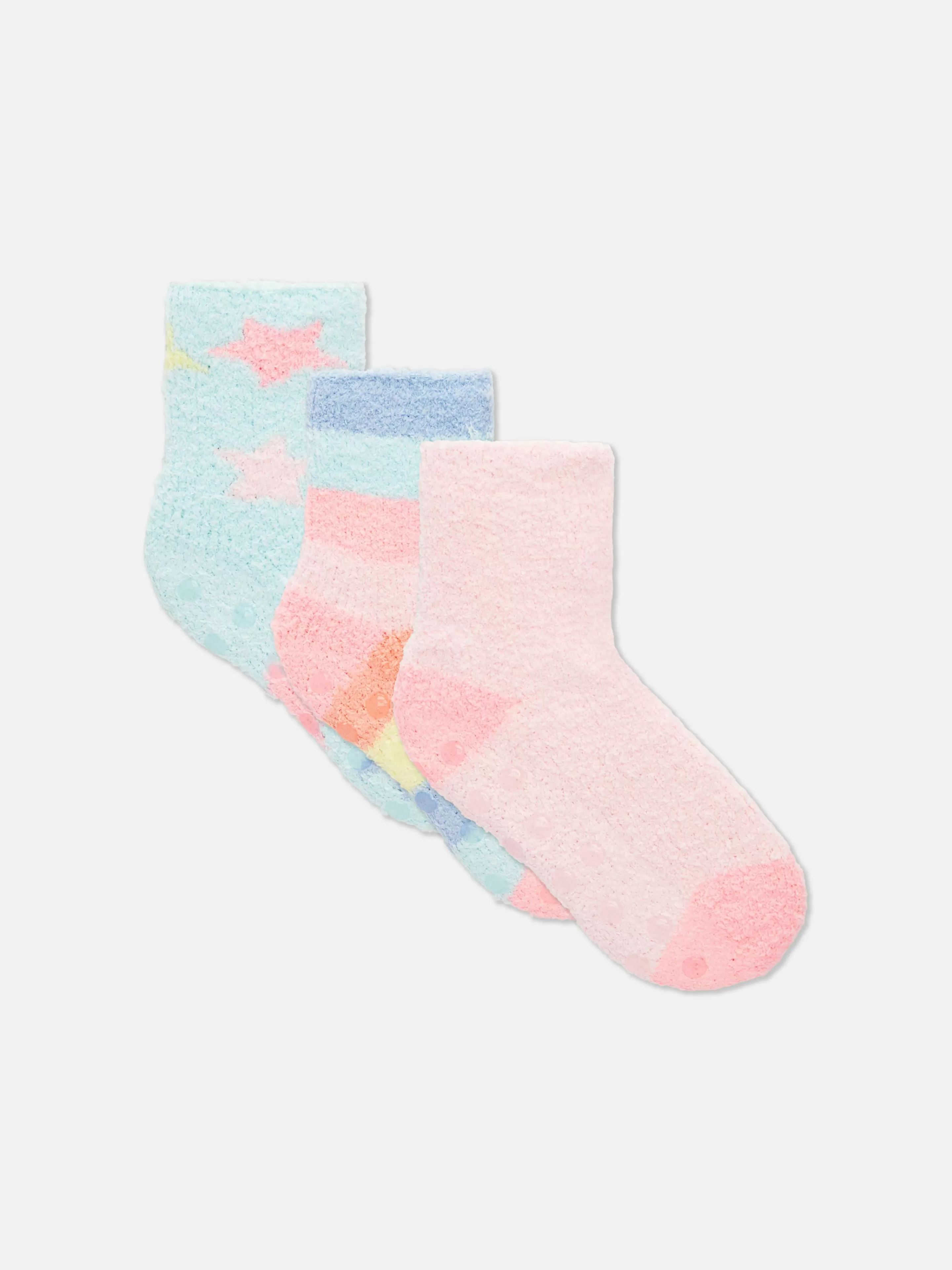 Niños Primark Calcetines Y Medias | Pack De 3 Pares De Calcetines Con Diseño De Fantasía