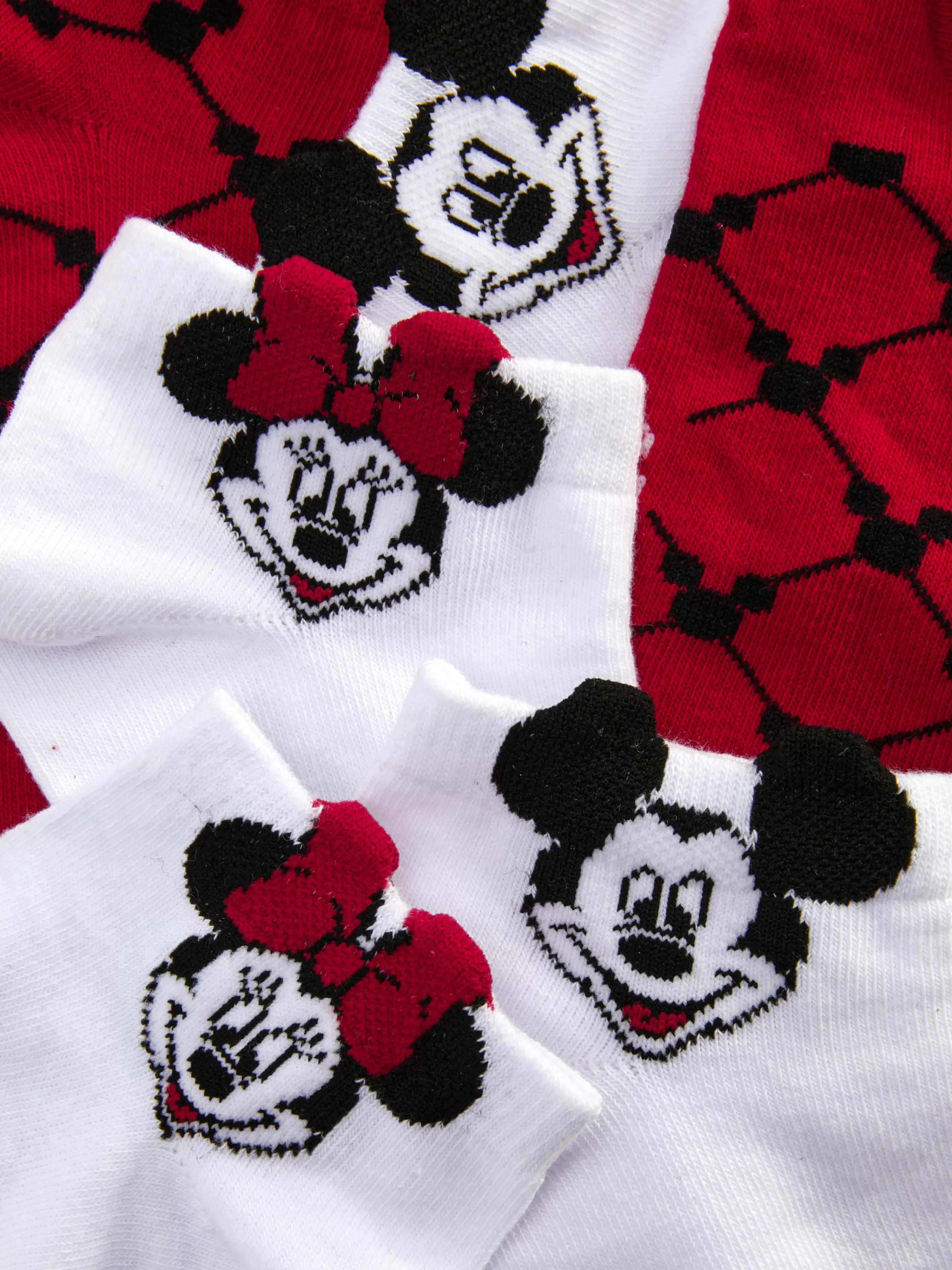 Mujer Primark Calcetines | Pack De 3 Pares De Calcetines De Mickey Y Minnie