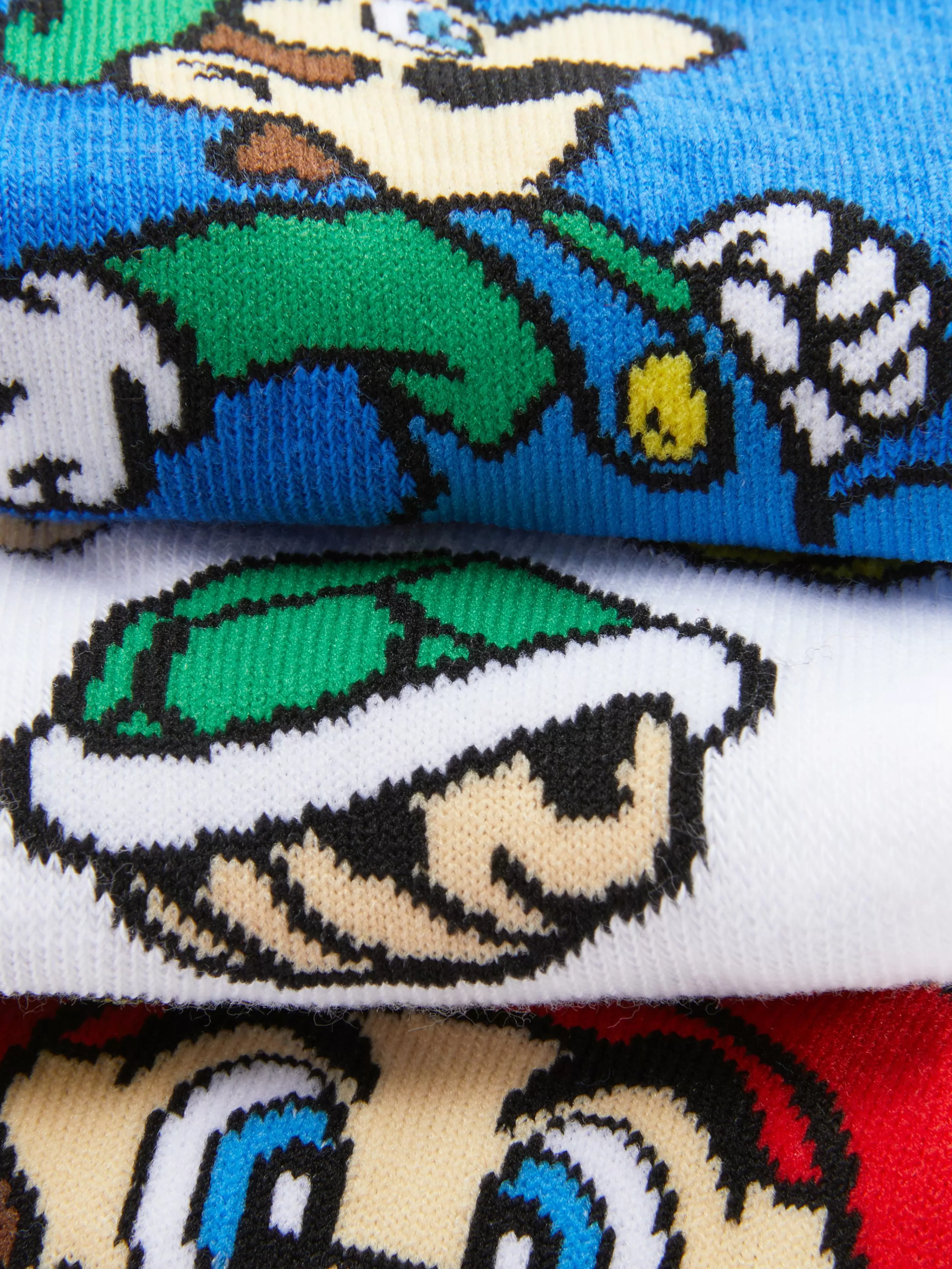Niños Primark Calcetines | Pack De 3 Pares De Calcetines De Super Mario World