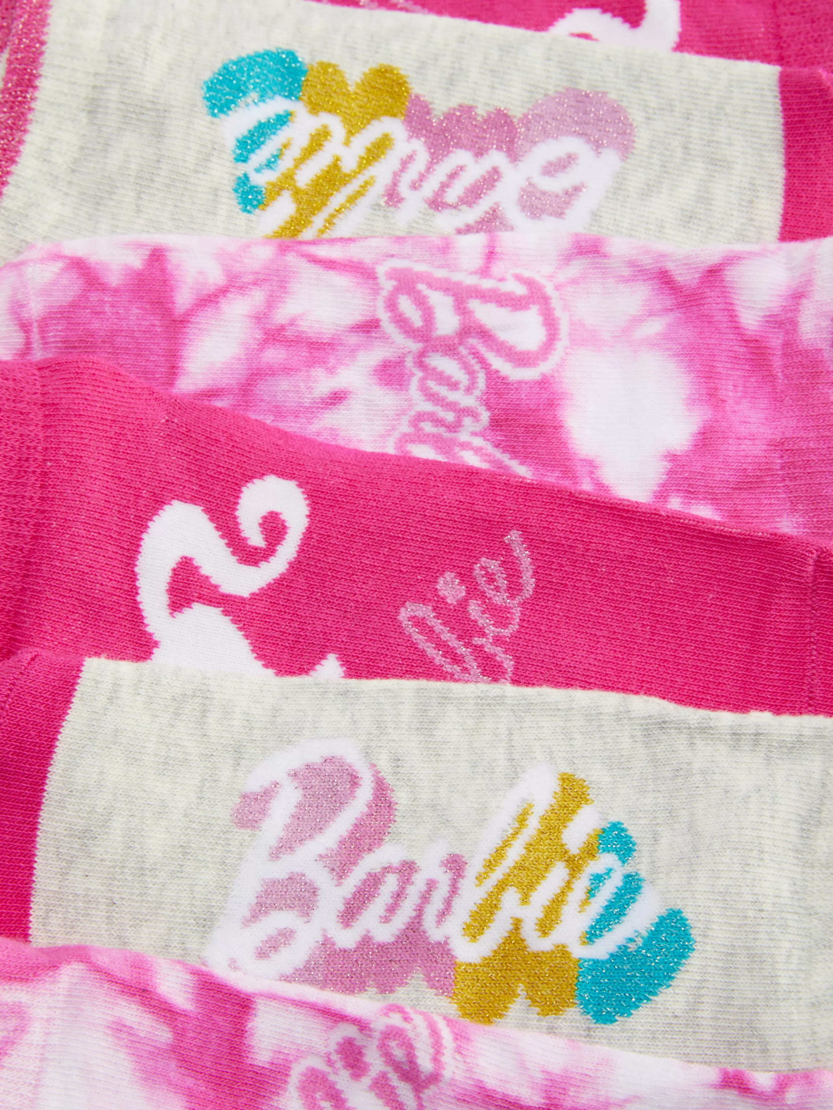 Niños Primark Calcetines Y Medias | Pack De 3 Pares De Calcetines Deportivos De Barbie