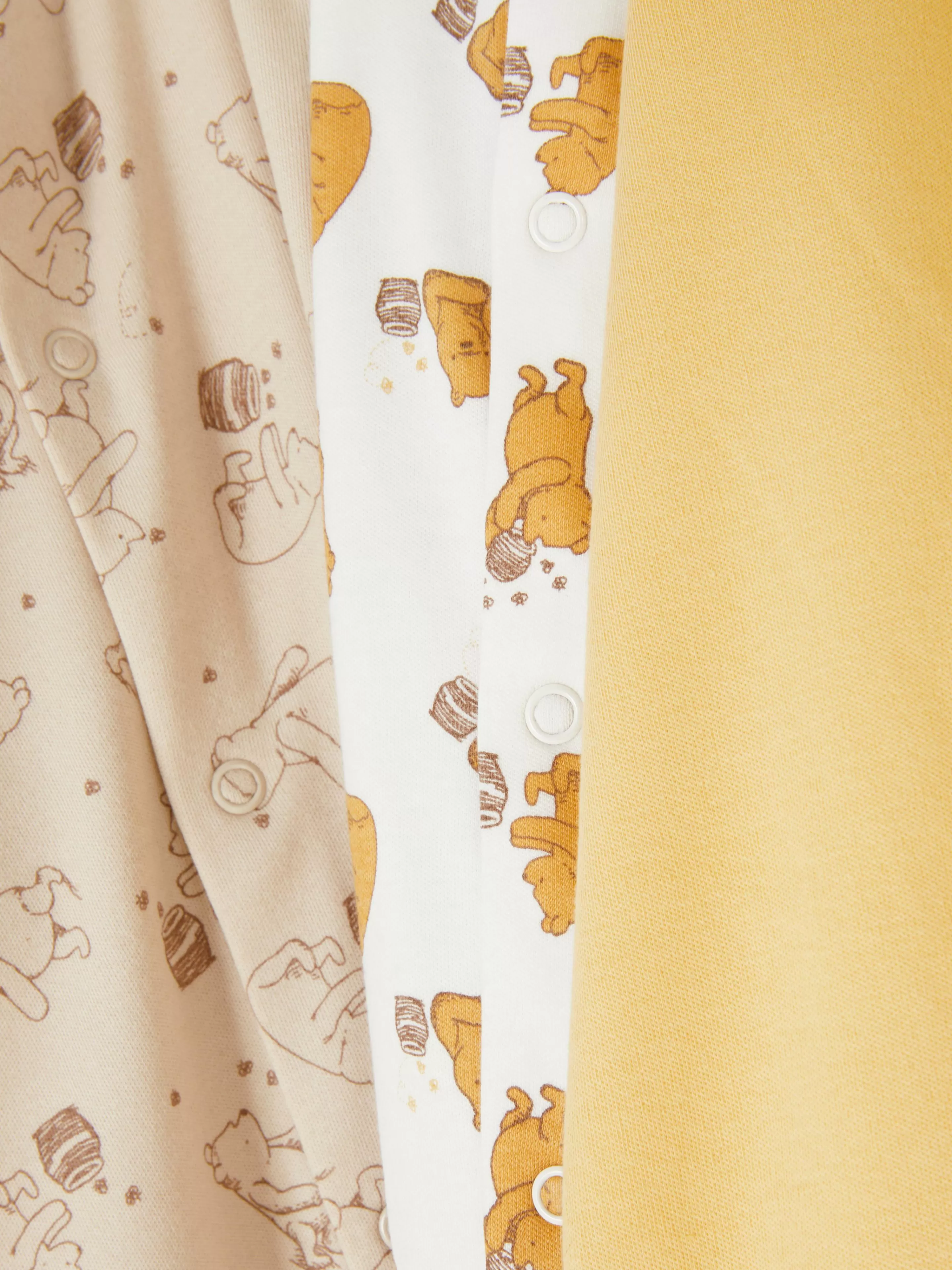 Primark Bodis Y Pijamas Para Bebé | Pack De 3 Peleles De Winnie The Pooh De Disney