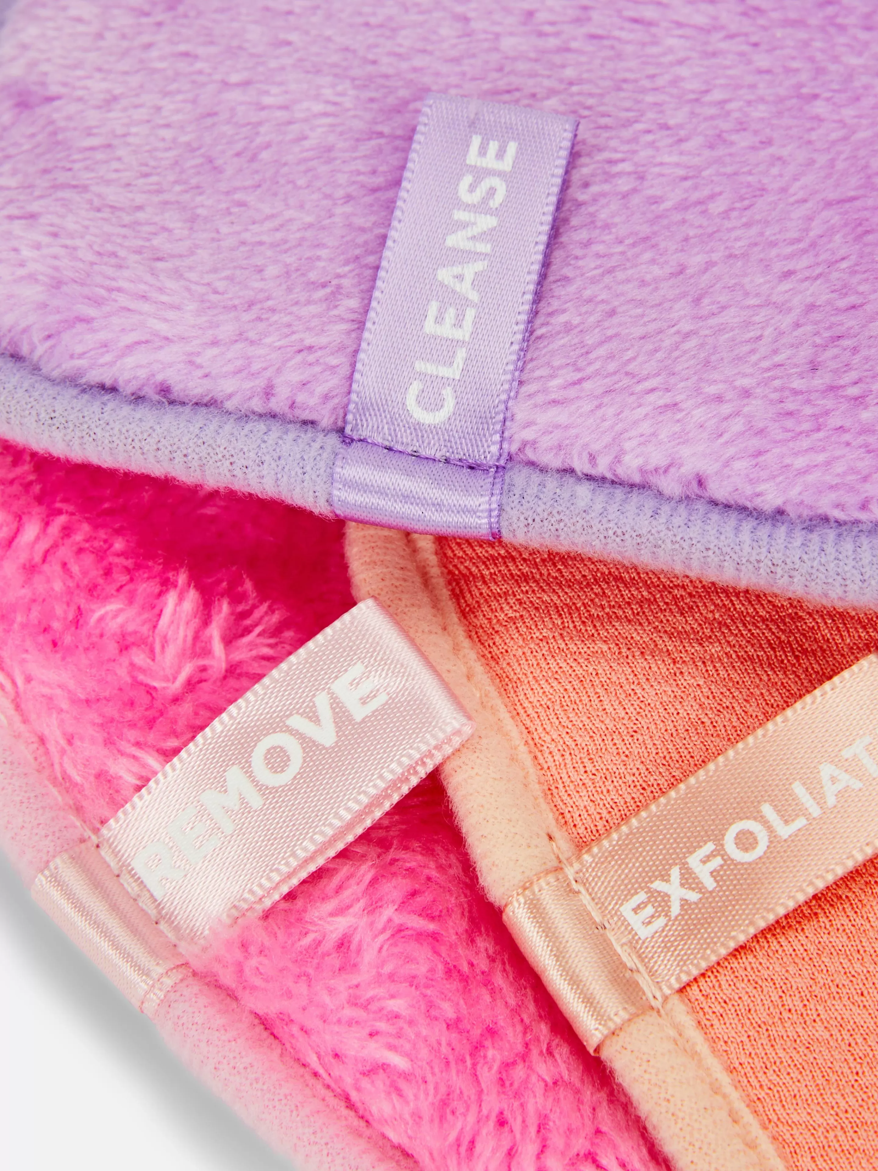 Primark Artículos Para El Cuidado De La Piel | Pack De 3 Toallitas Faciales Con Etiqueta