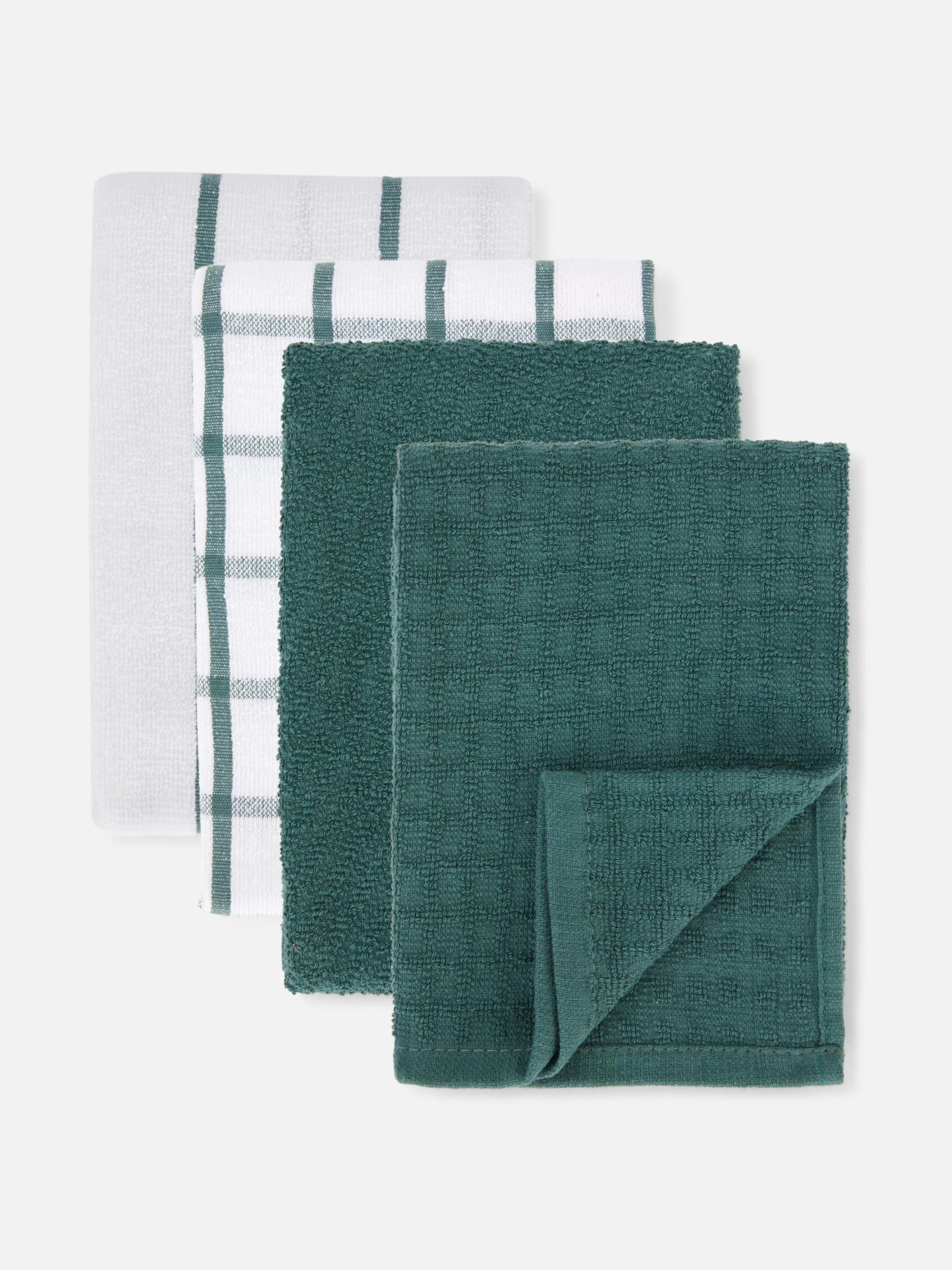 Primark Menaje | Pack De 4 Paños De Cocina De Rizo De Algodón