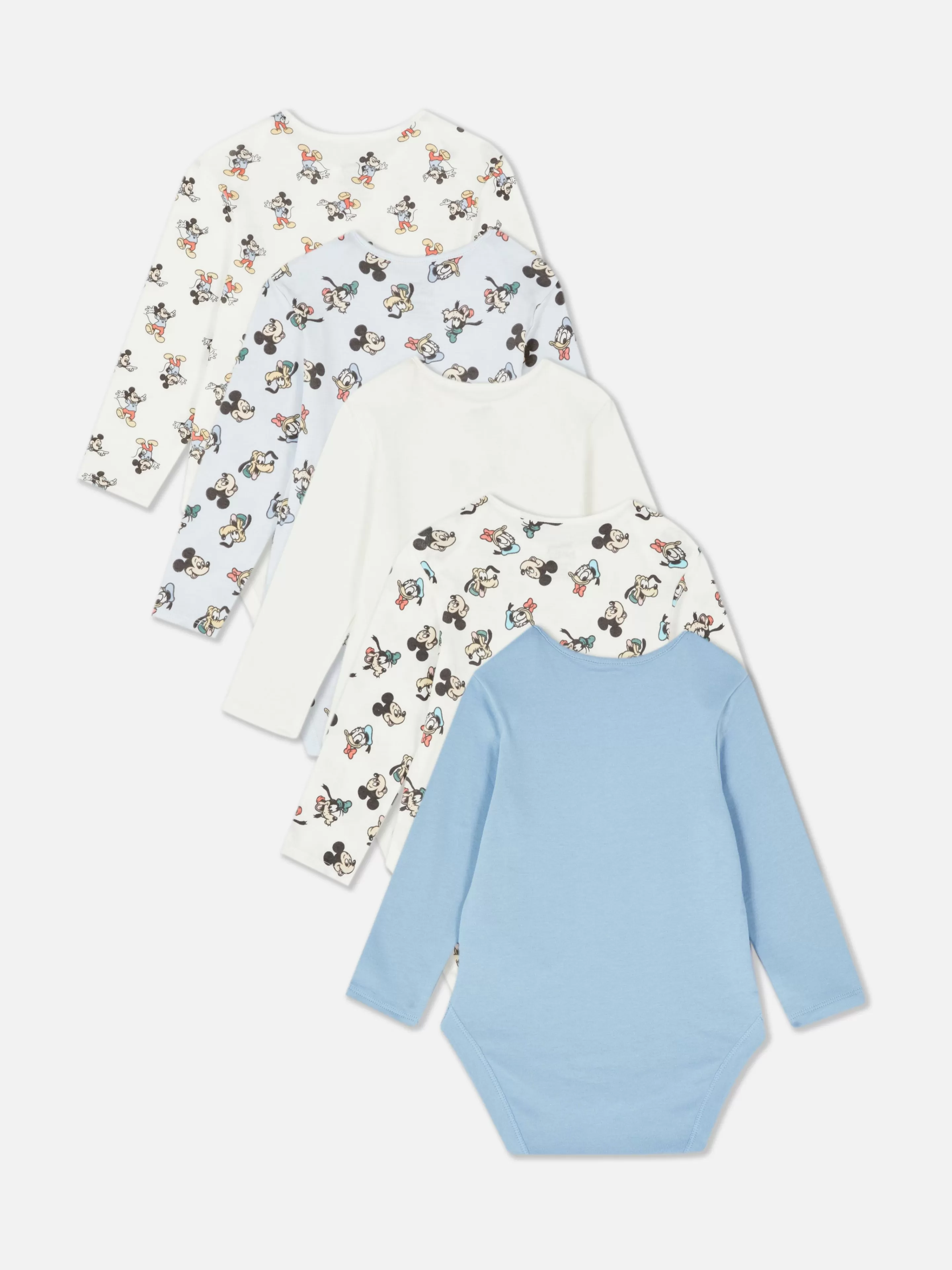 Primark Bodis Y Camisetas Sin Mangas | Pack De 5 Bodis De Mickey Mouse & Friends De Disney