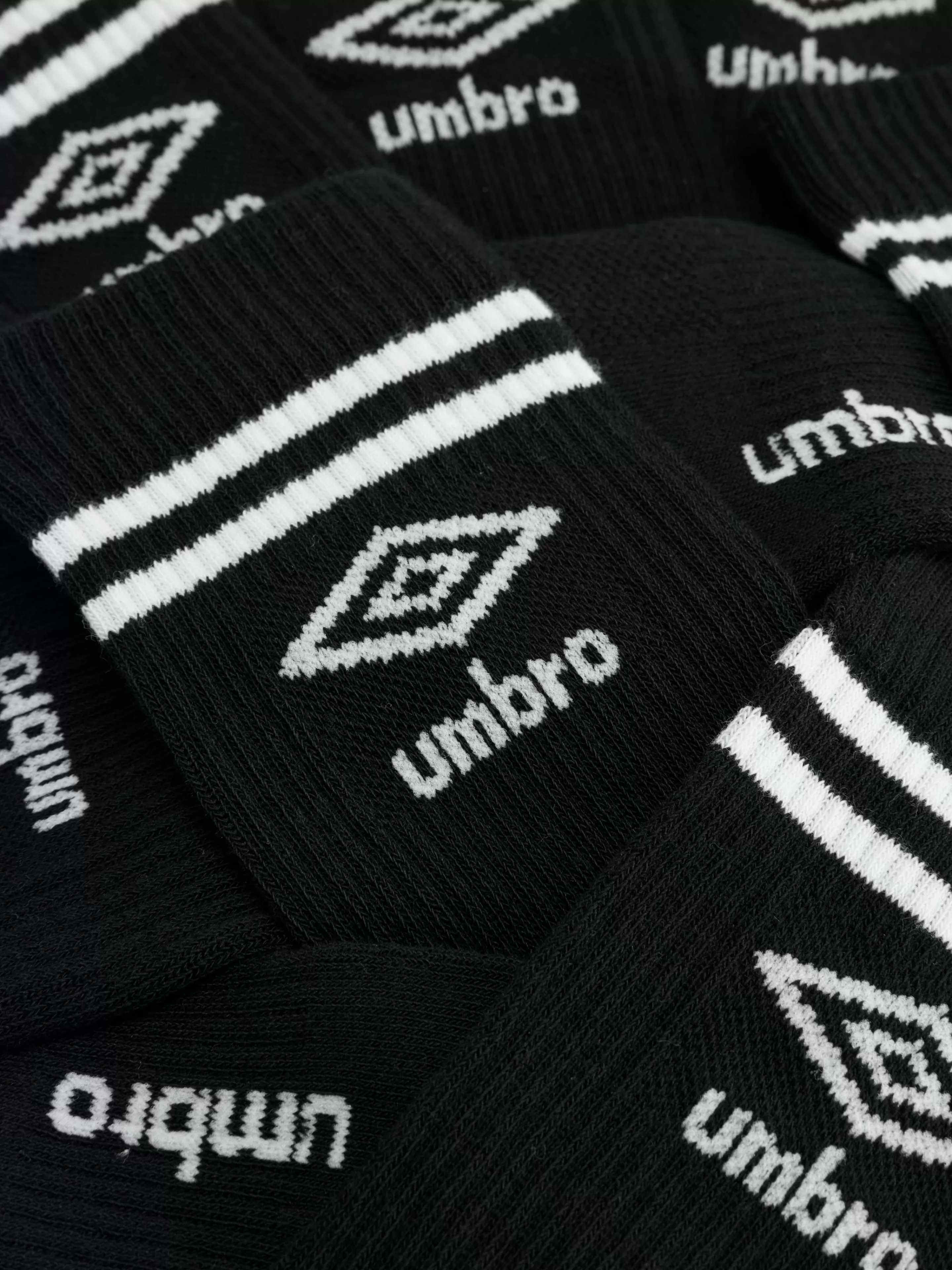 Hombre Primark Calcetines | Pack De 5 Pares De Calcetines Deportivos Altos Umbro