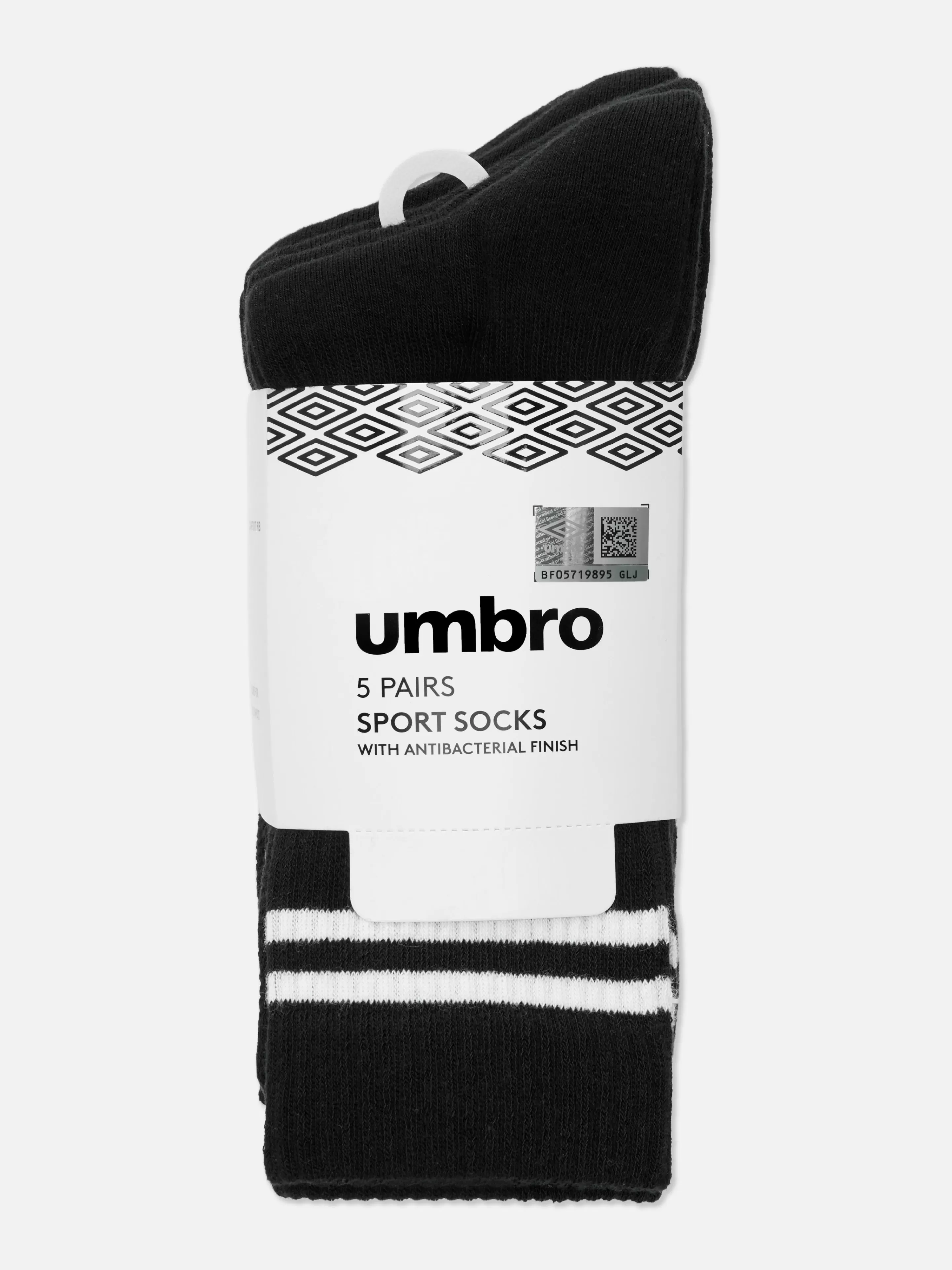 Hombre Primark Calcetines | Pack De 5 Pares De Calcetines Deportivos Altos Umbro