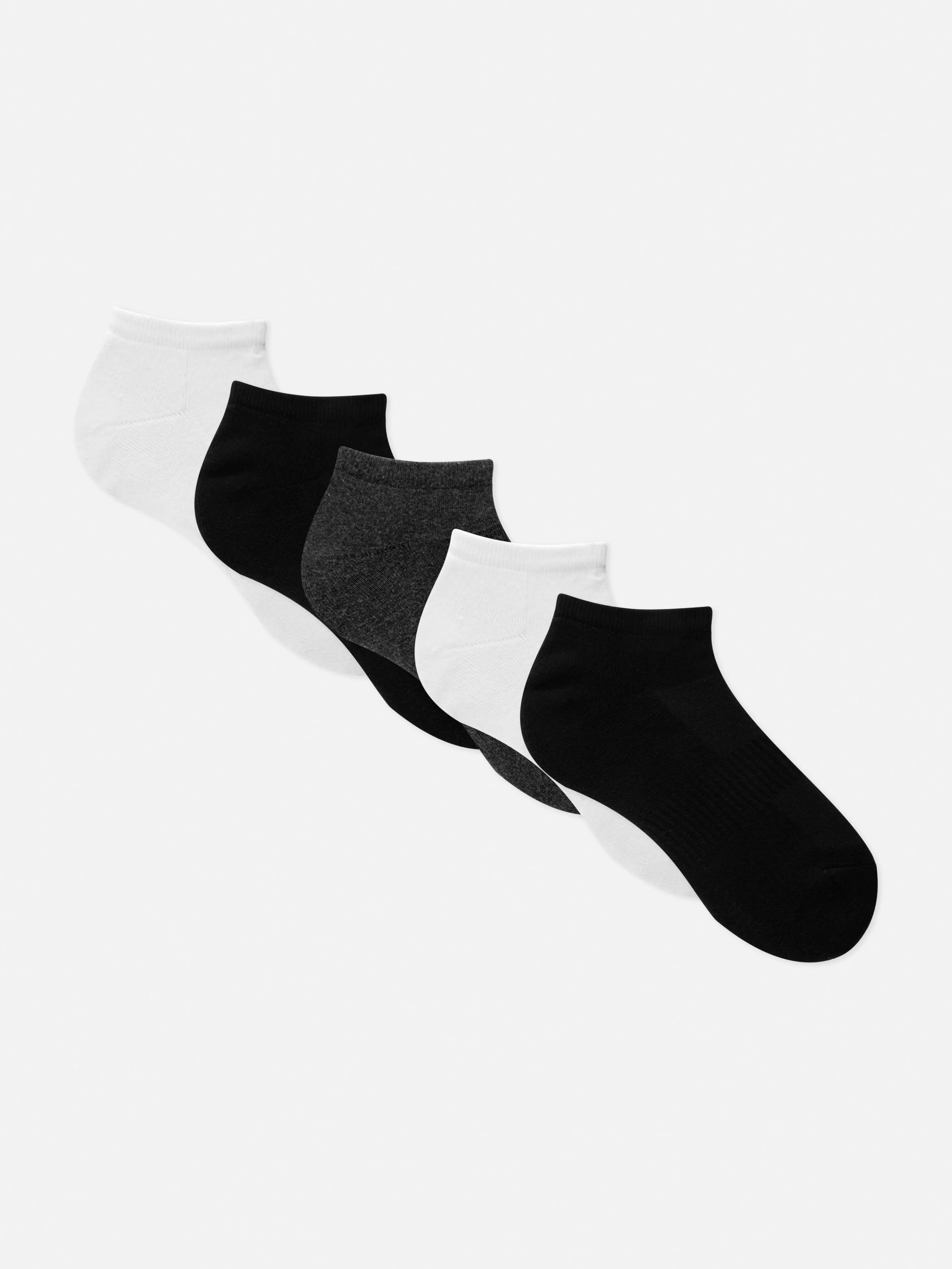 Hombre Primark Calcetines | Pack De 5 Pares De Calcetines Deportivos De Rizo