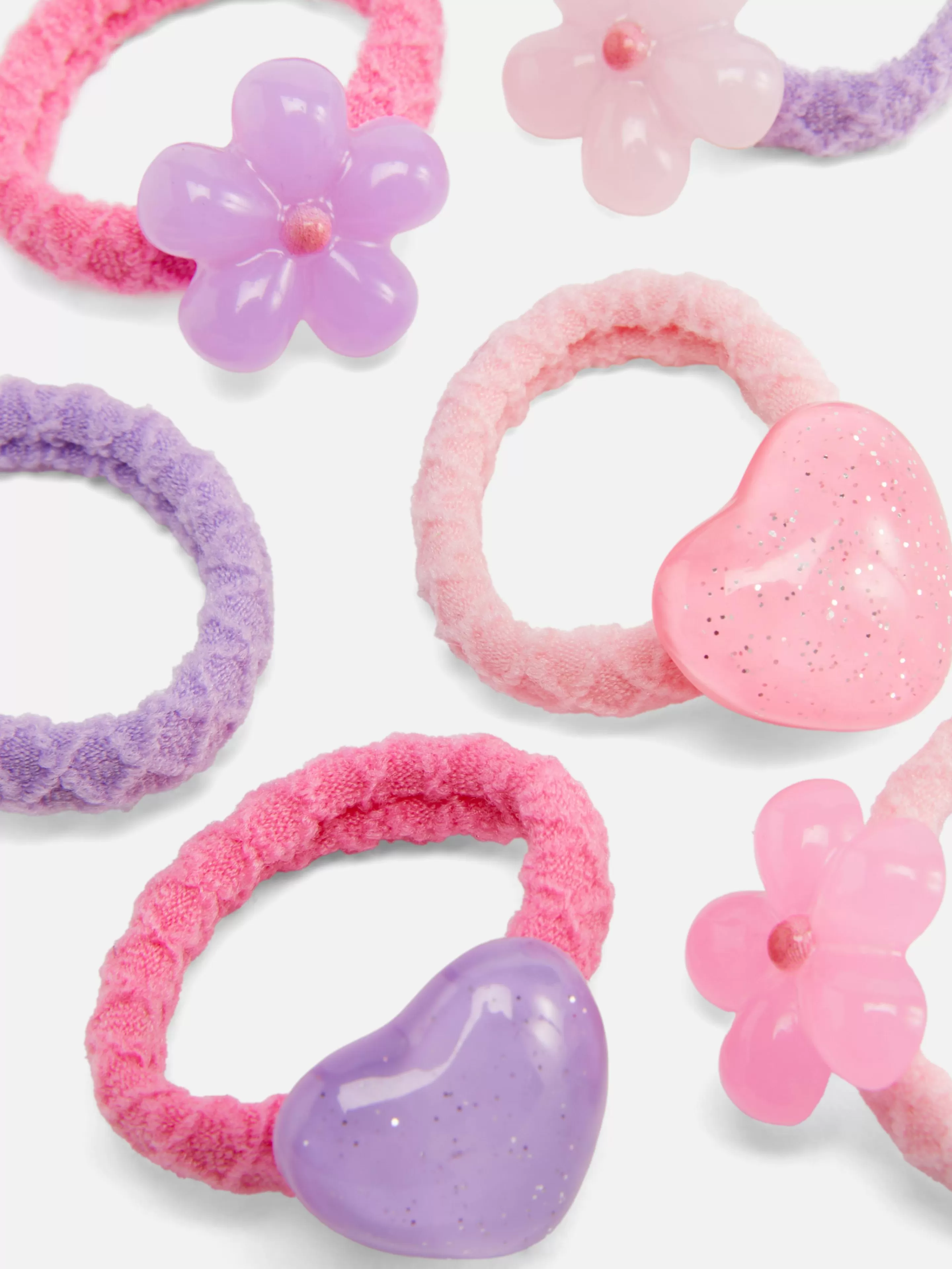 Niños Primark Accesorios Para El Pelo | Pack De 6 Cintas De Pelo Con Adornos De Fantasía