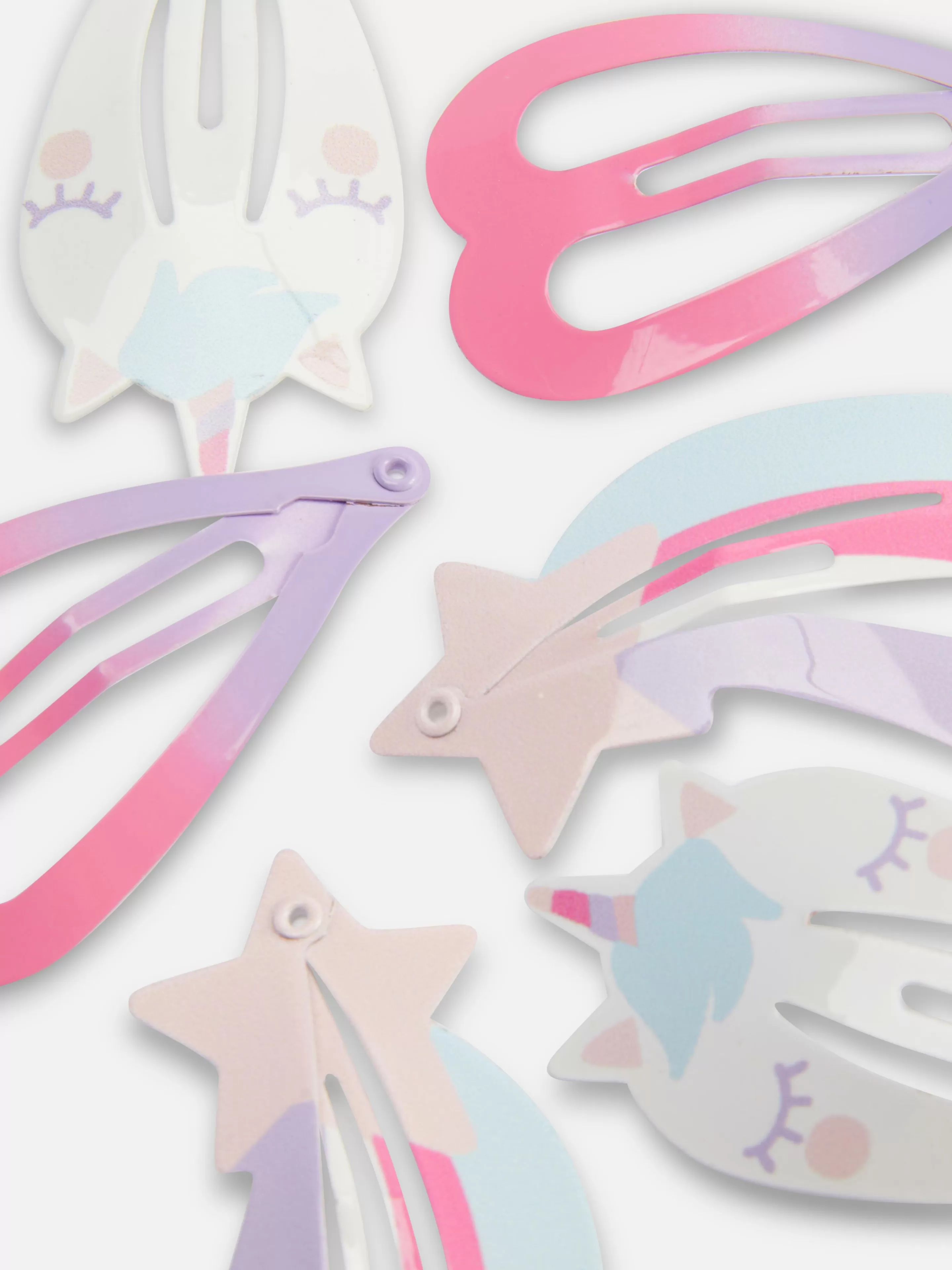 Niños Primark Accesorios Para El Pelo | Pack De 6 Horquillas Con Unicornios