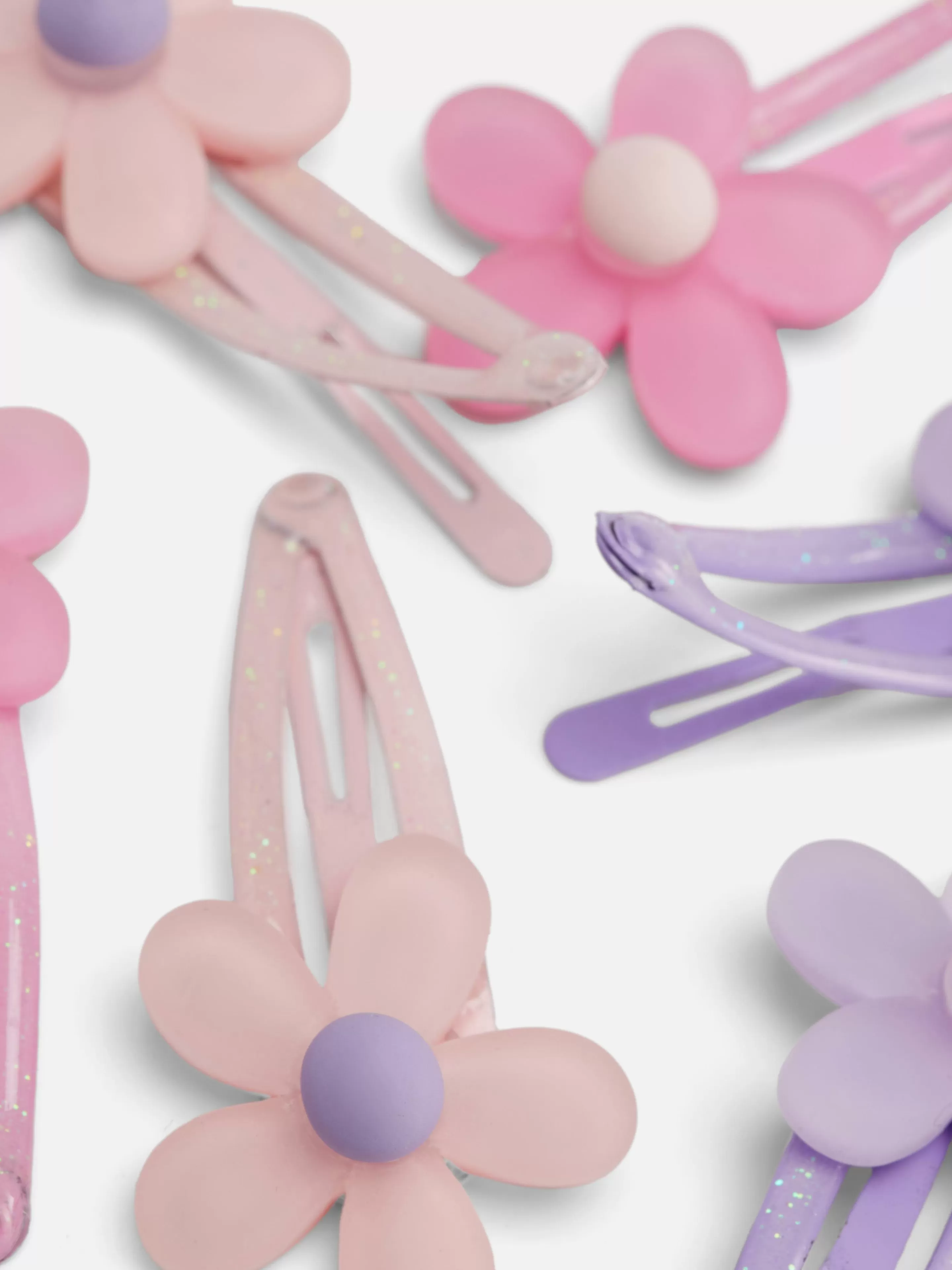 Niños Primark Accesorios Para El Pelo | Pack De 6 Horquillas Para El Cabello Con Flores
