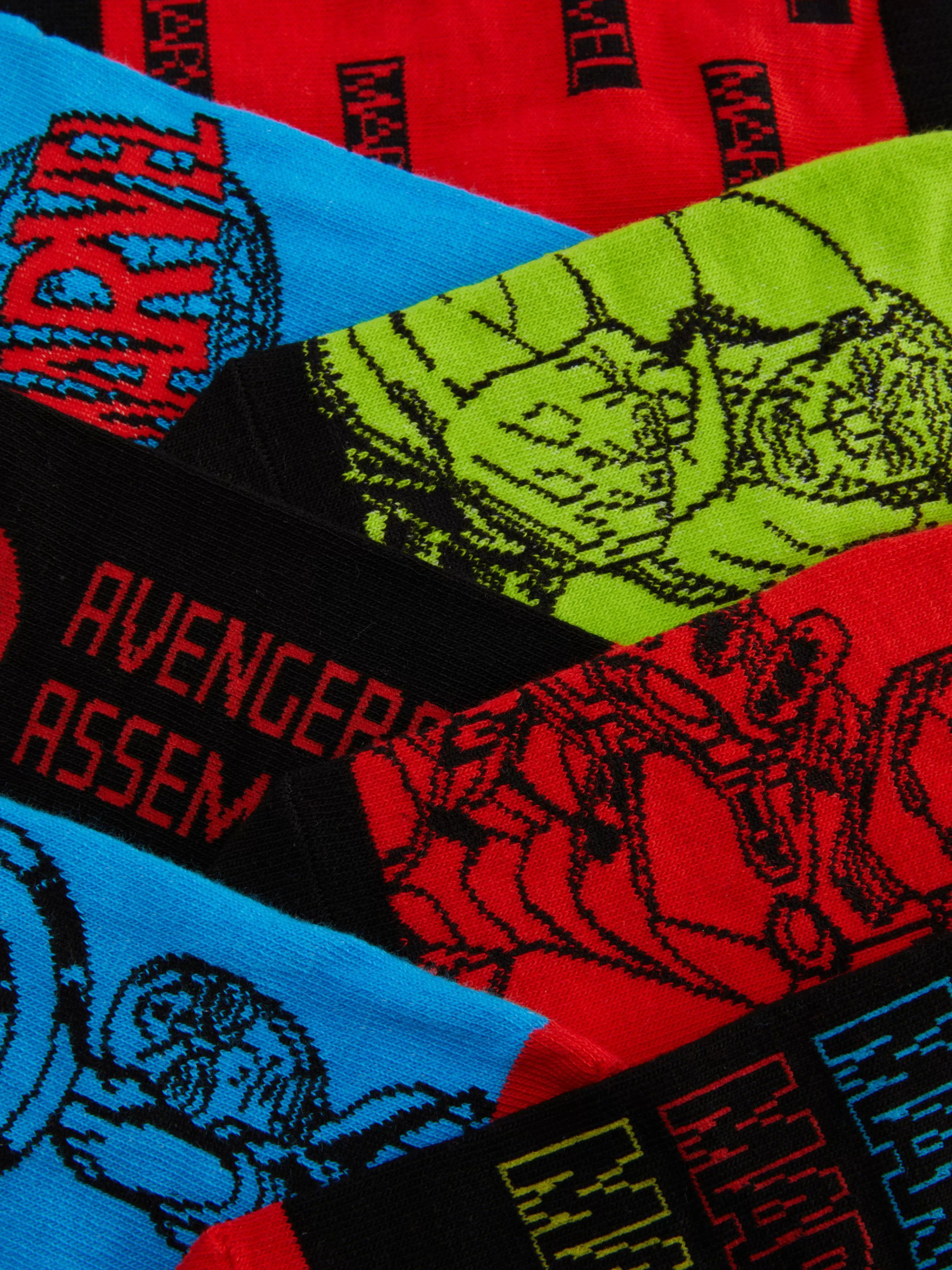 Niños Primark Calcetines | Pack De 7 Calcetines De Los Vengadores De Marvel