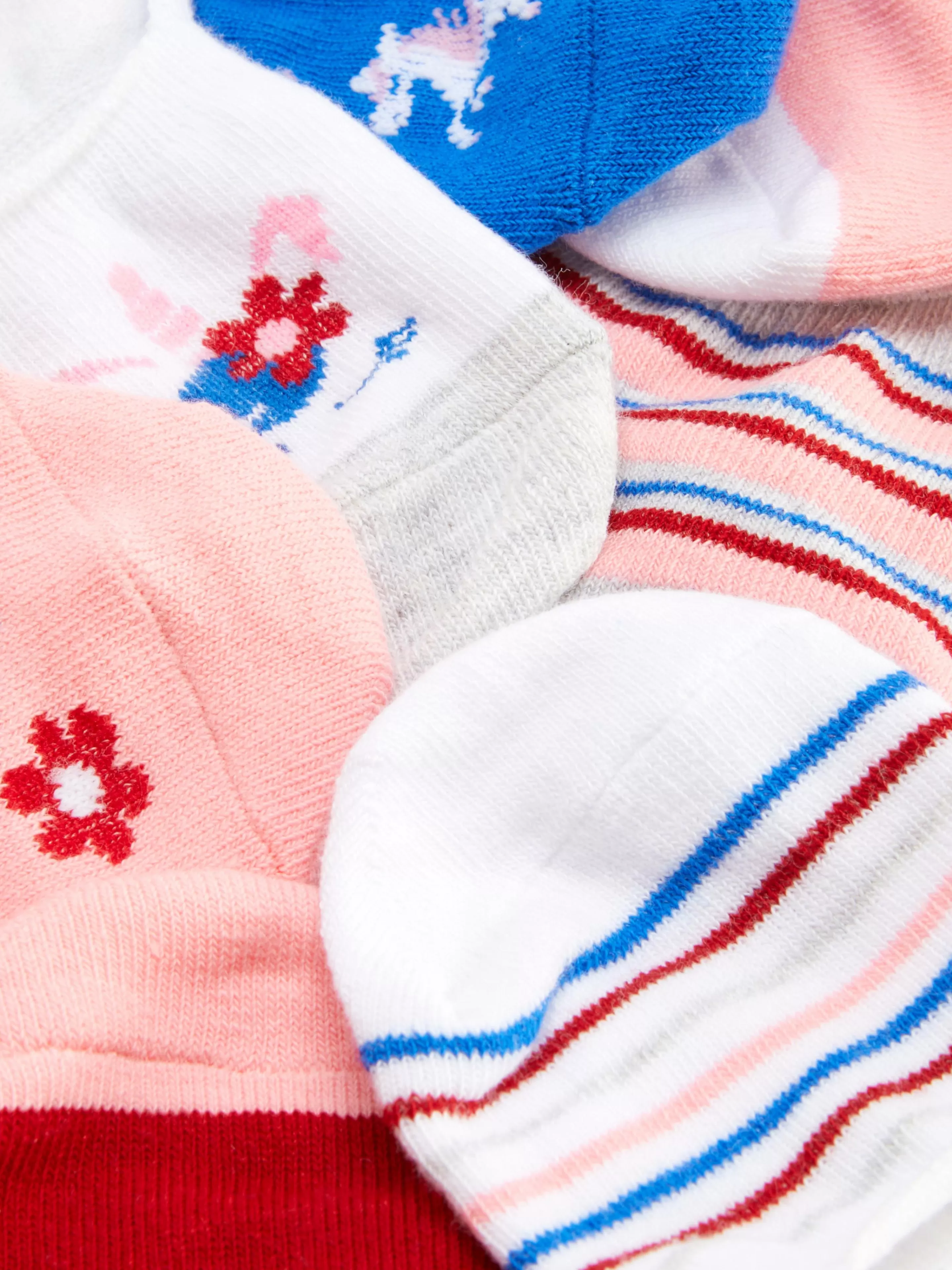 Niños Primark Calcetines Y Medias | Pack De 7 Pares De Calcetines Con Unicornios