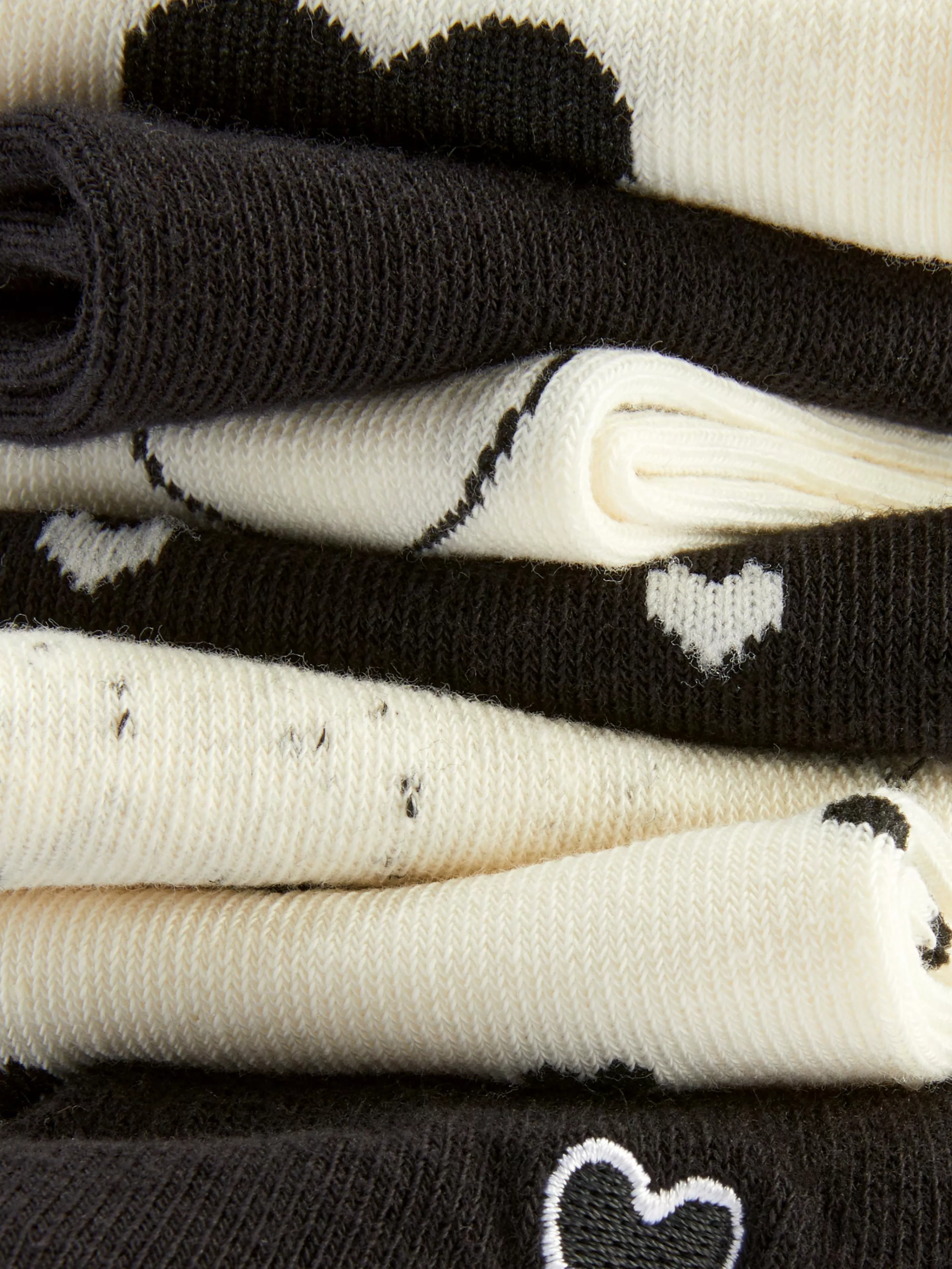 Mujer Primark Calcetines | Pack De 7 Pares De Calcetines Invisbles Monocolor