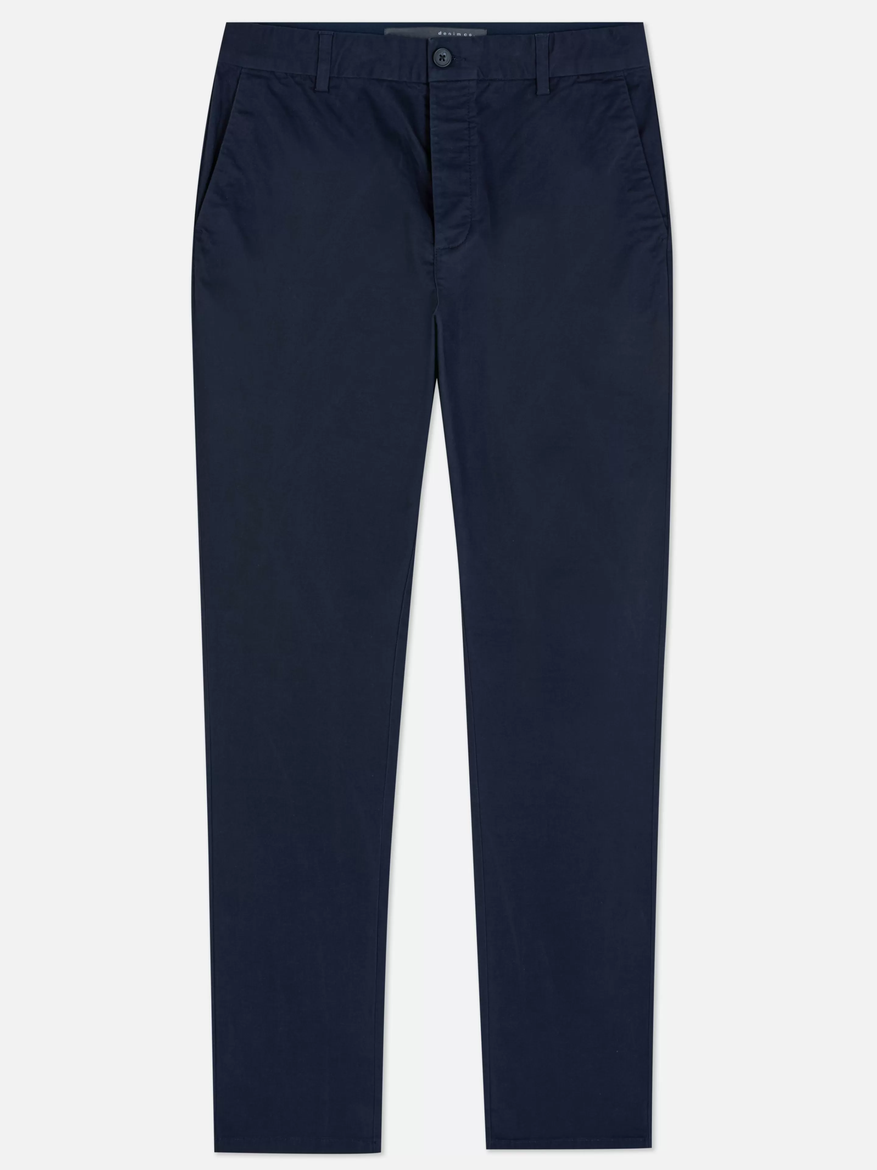 Hombre Primark Pantalón | Pantalón Chino Elástico De Corte Entallado