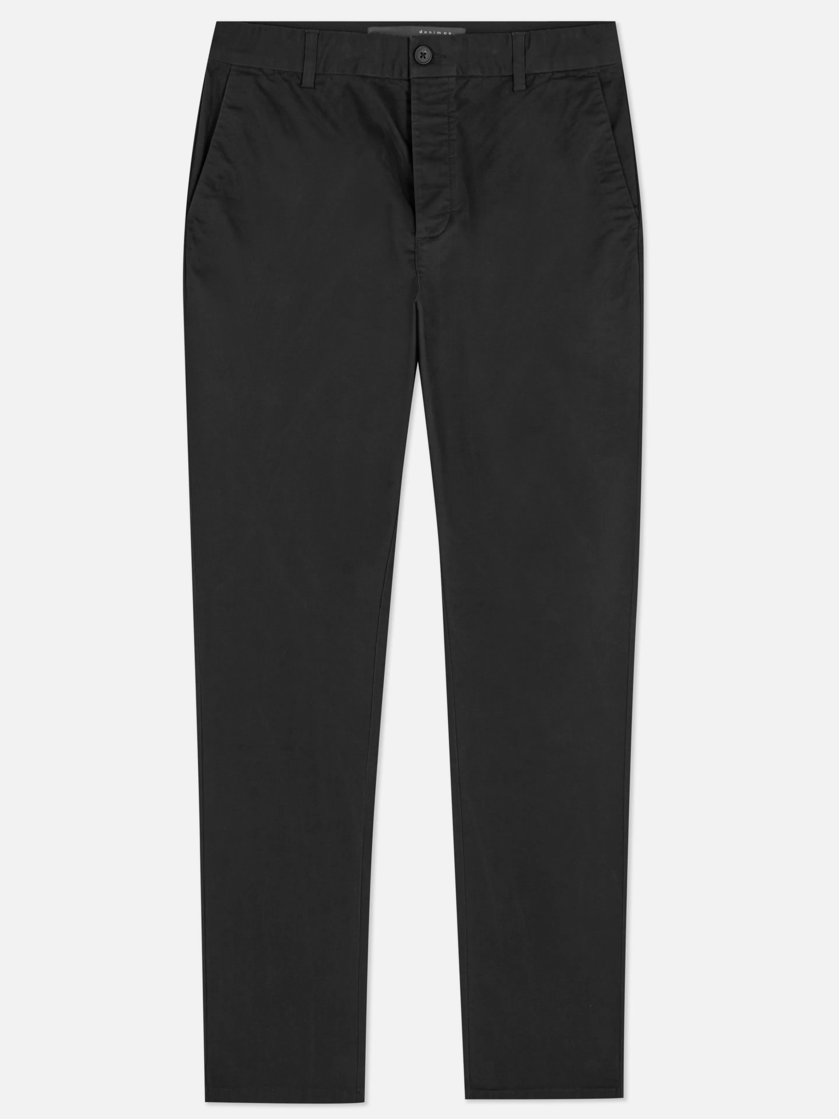 Hombre Primark Pantalón | Pantalón Chino Elástico De Corte Entallado