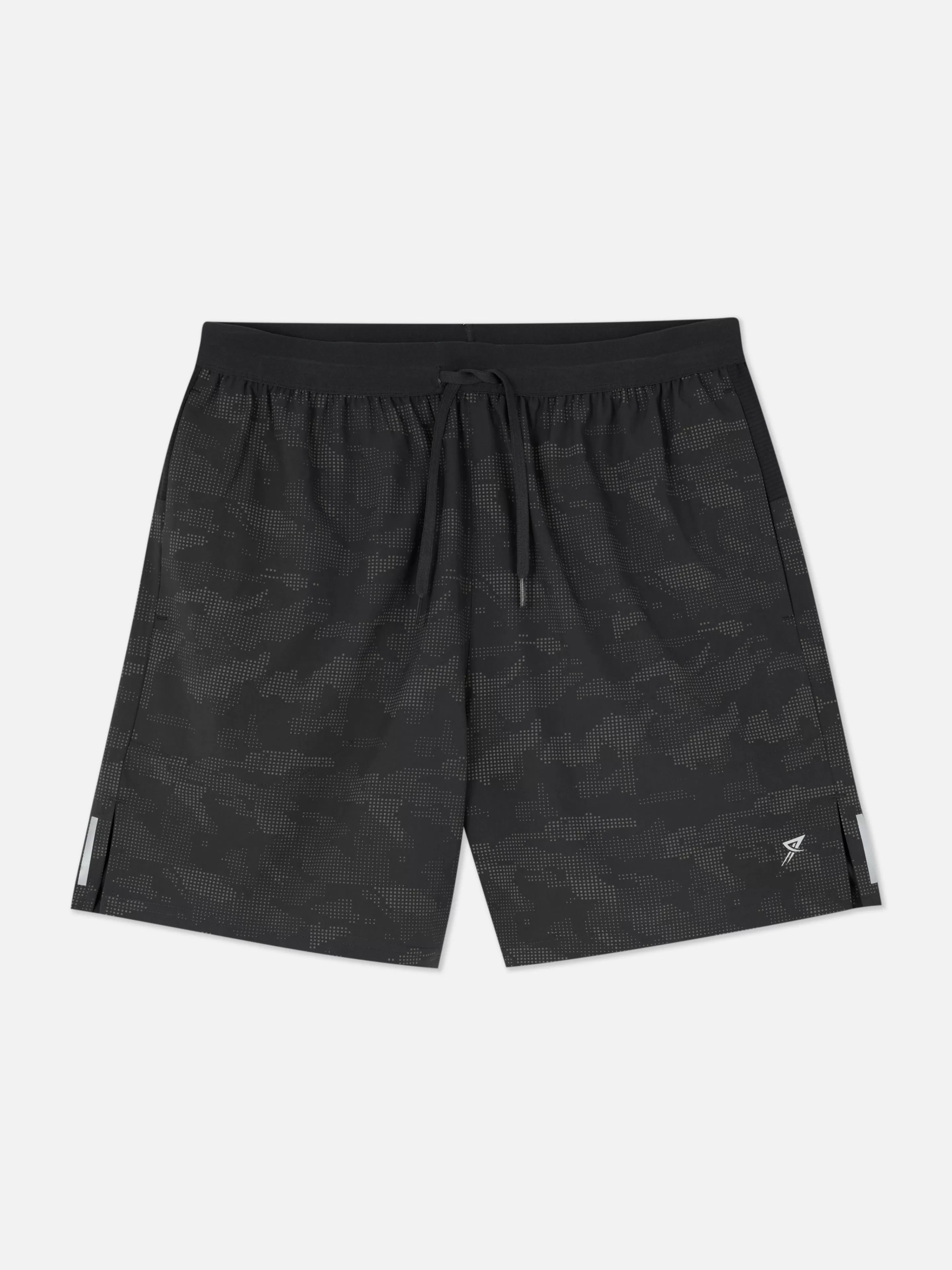 Hombre Primark Pantalones Cortos | Ropa Deportiva | Pantalón Corto Deportivo Con Estampado Reflectante