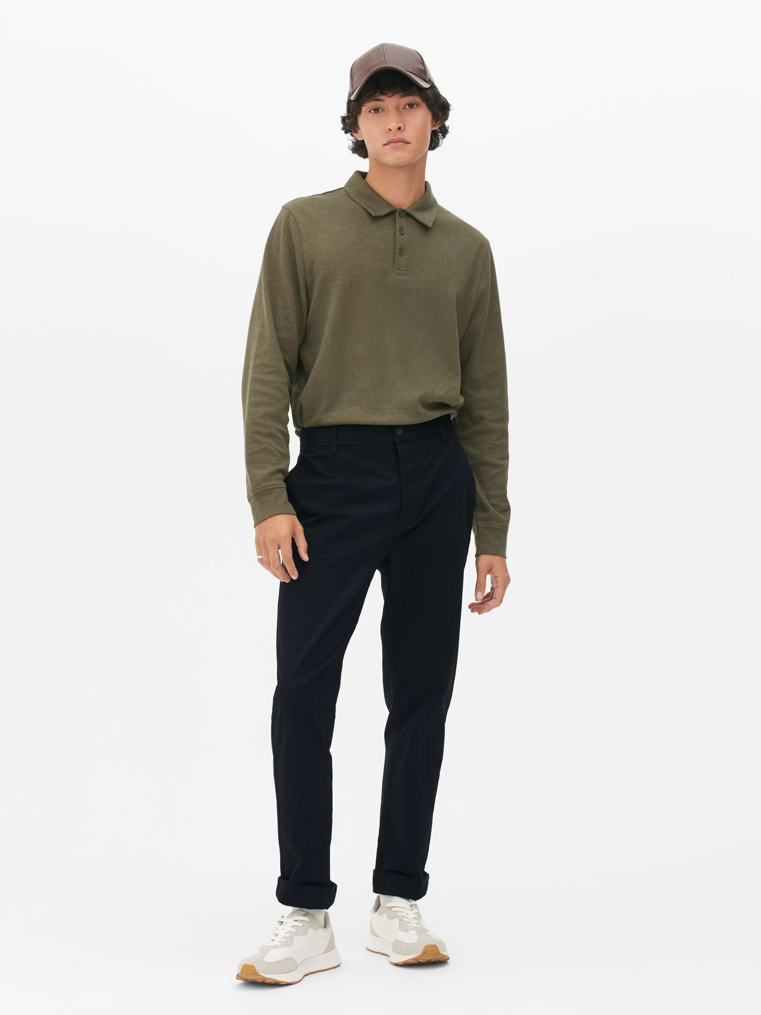 Hombre Primark Pantalón | Pantalones Chinos De Corte Entallado