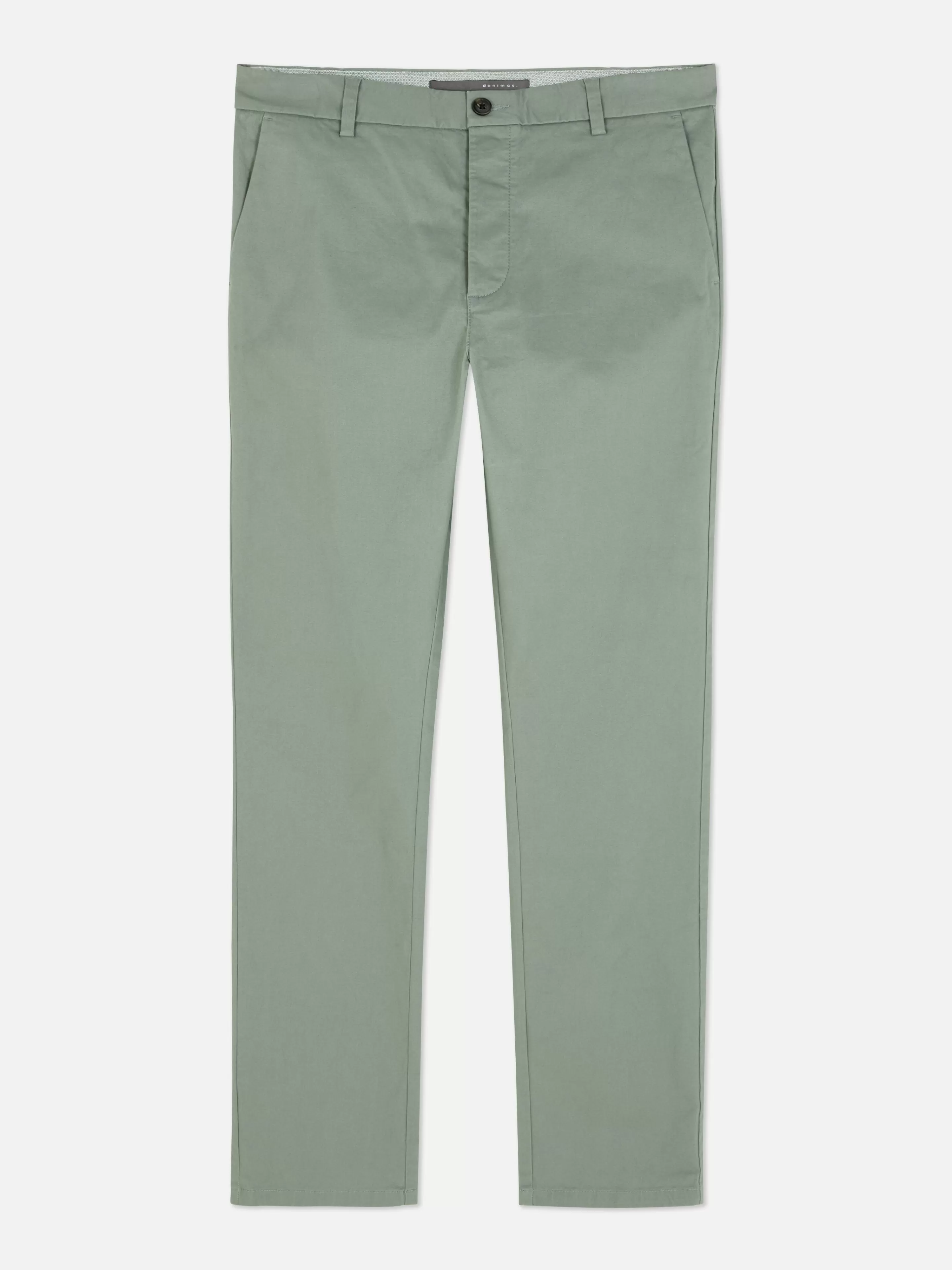 Hombre Primark Pantalón | Pantalones Chinos De Corte Entallado Elásticos