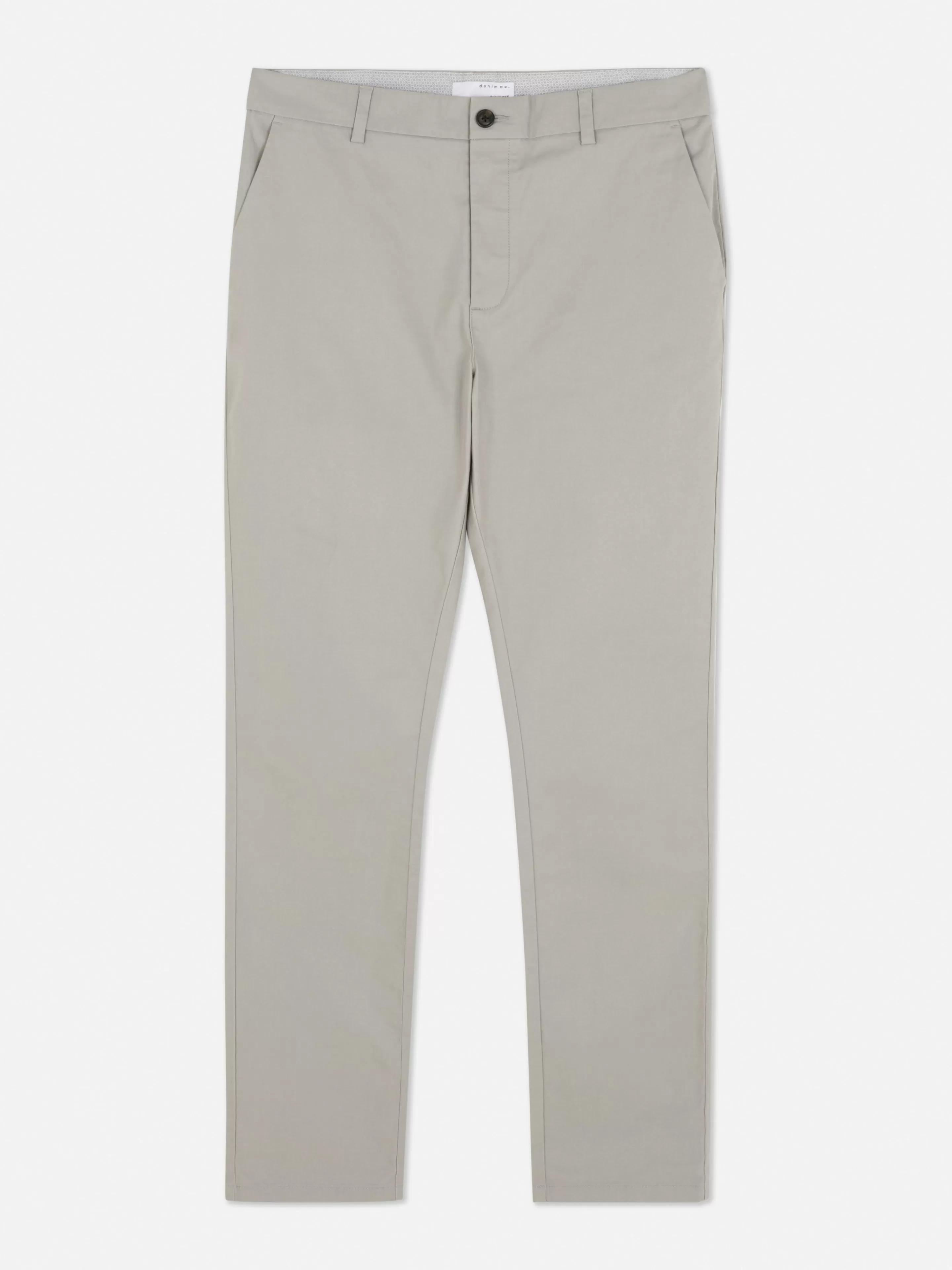 Hombre Primark Pantalón | Pantalones Chinos Elásticos De Corte Entallado