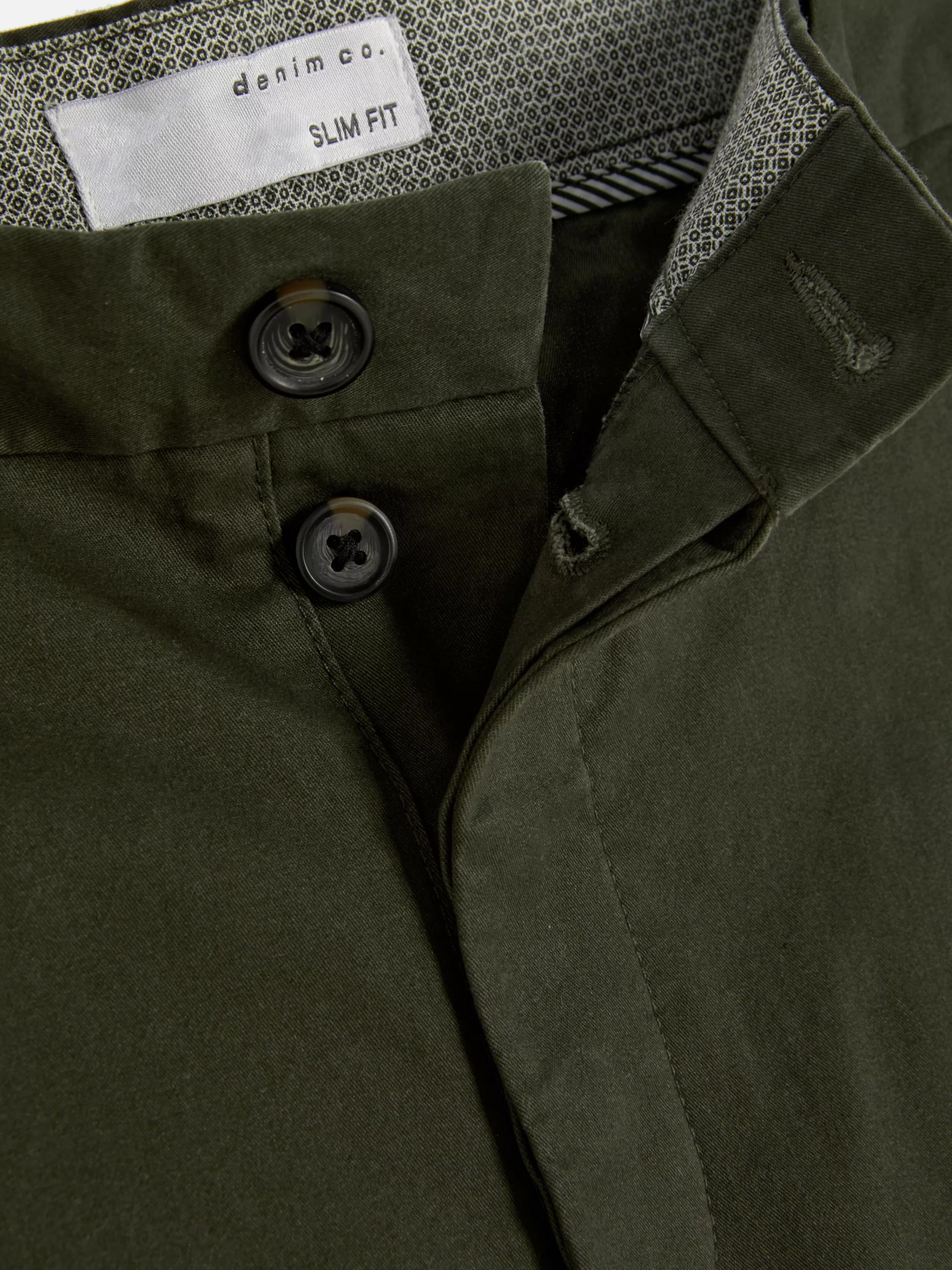 Hombre Primark Pantalón | Pantalones Chinos Elásticos De Corte Entallado