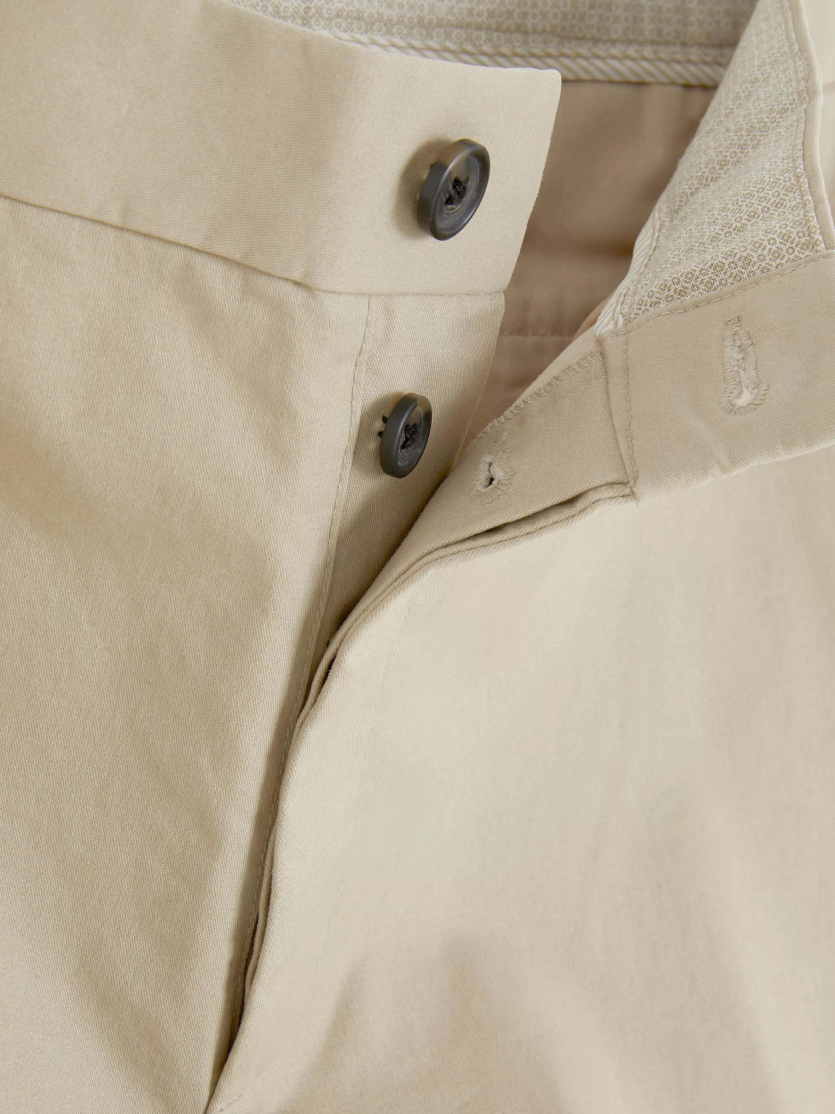 Hombre Primark Pantalón | Pantalones Chinos Elásticos De Corte Entallado