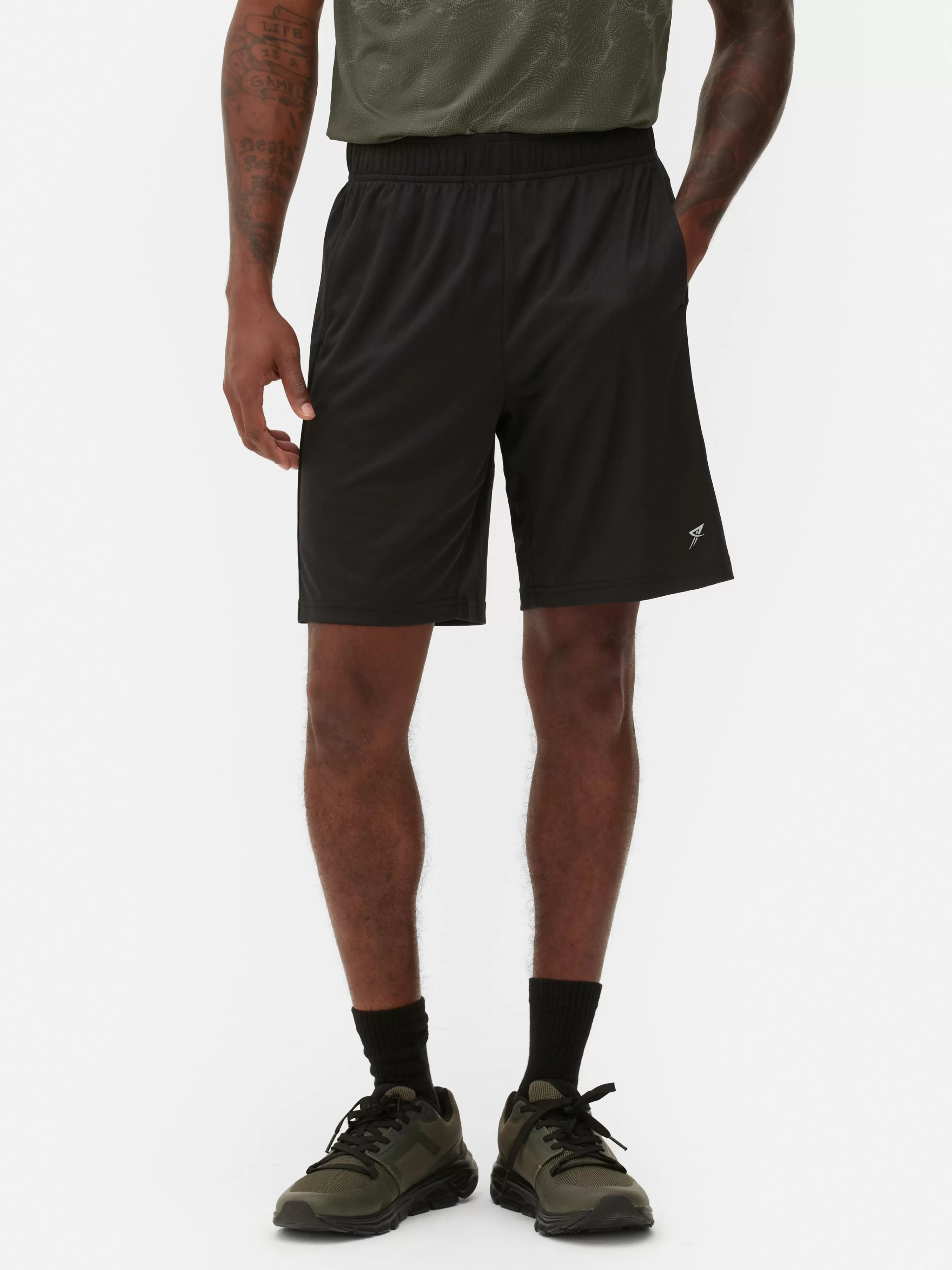 Hombre Primark Pantalones Cortos | Ropa Deportiva | Pantalones Cortos De Malla Para El Gimnasio