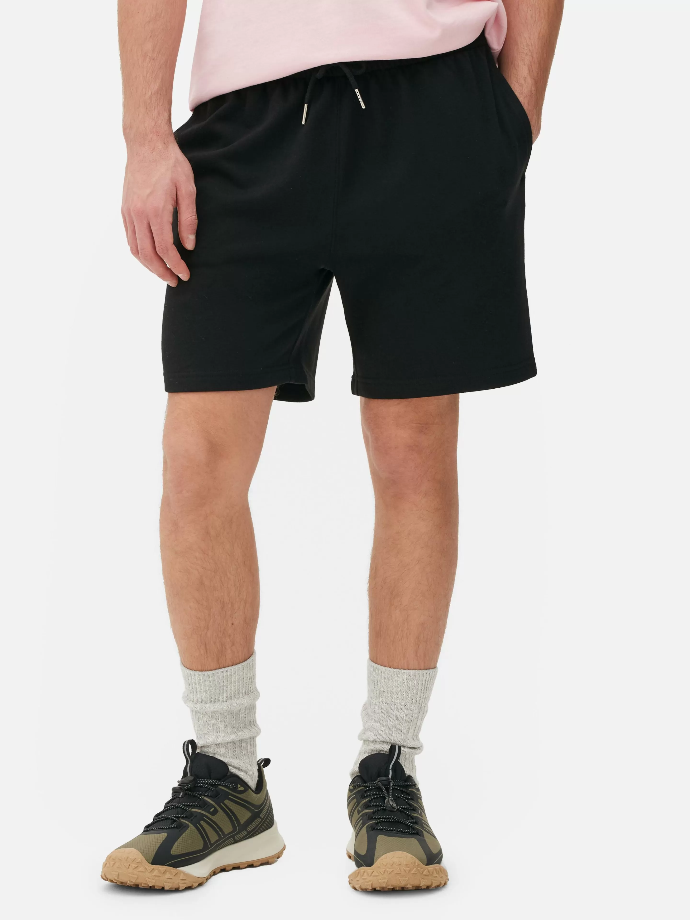 Hombre Primark Pantalones Cortos | Pantalones Cortos De Punto Con Cordón De Ajuste