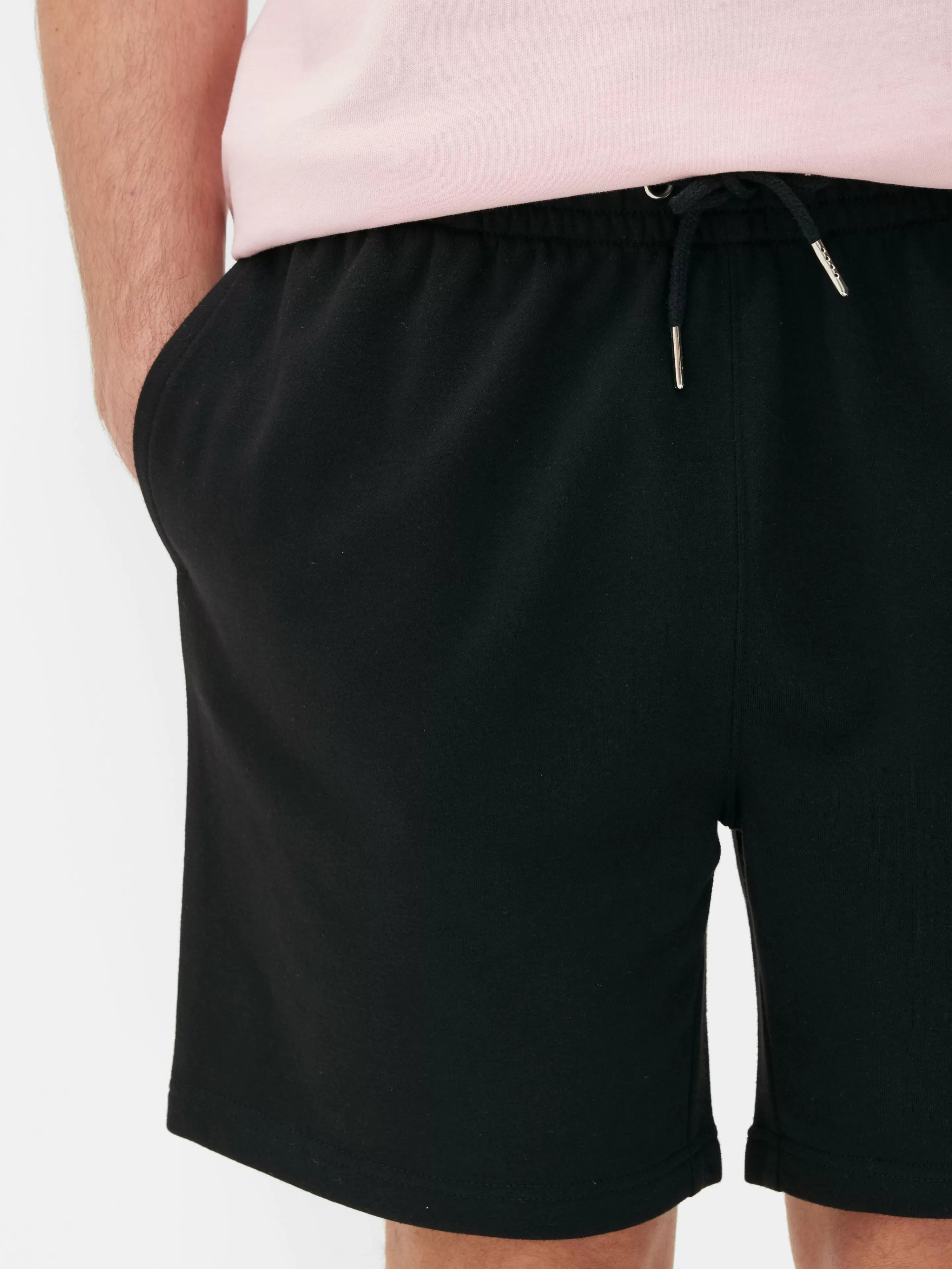 Hombre Primark Pantalones Cortos | Pantalones Cortos De Punto Con Cordón De Ajuste