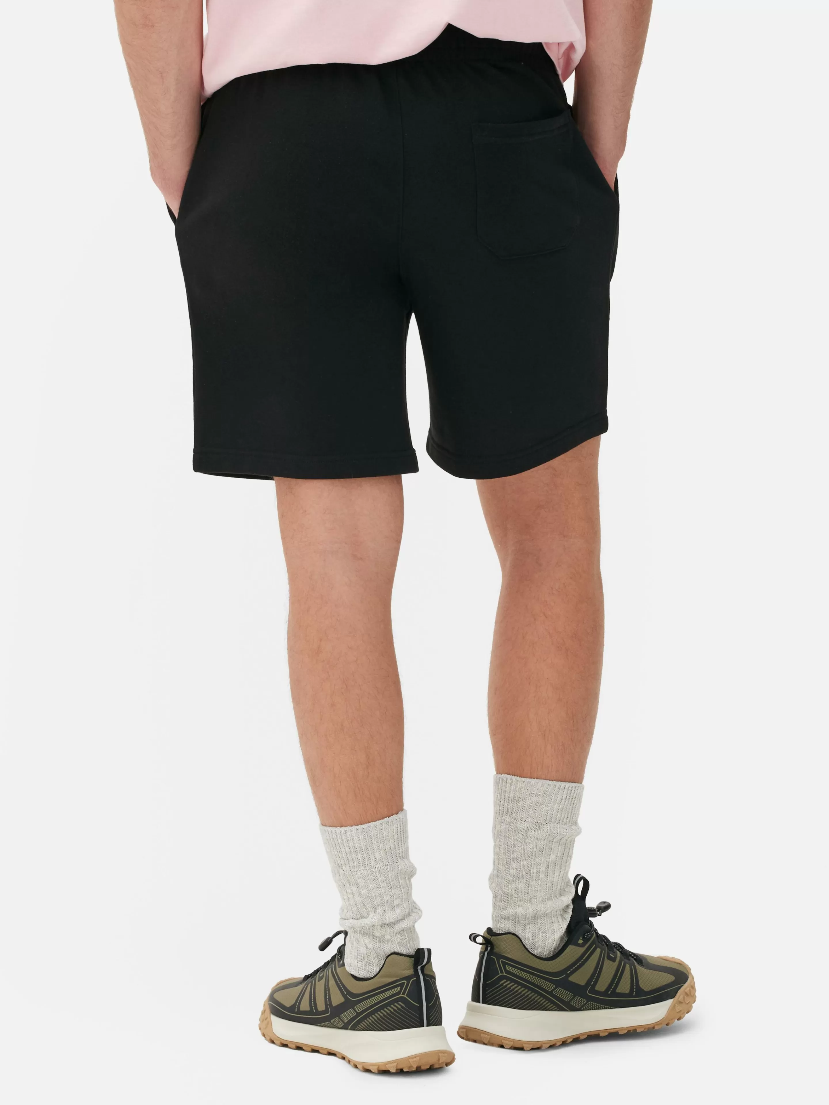 Hombre Primark Pantalones Cortos | Pantalones Cortos De Punto Con Cordón De Ajuste