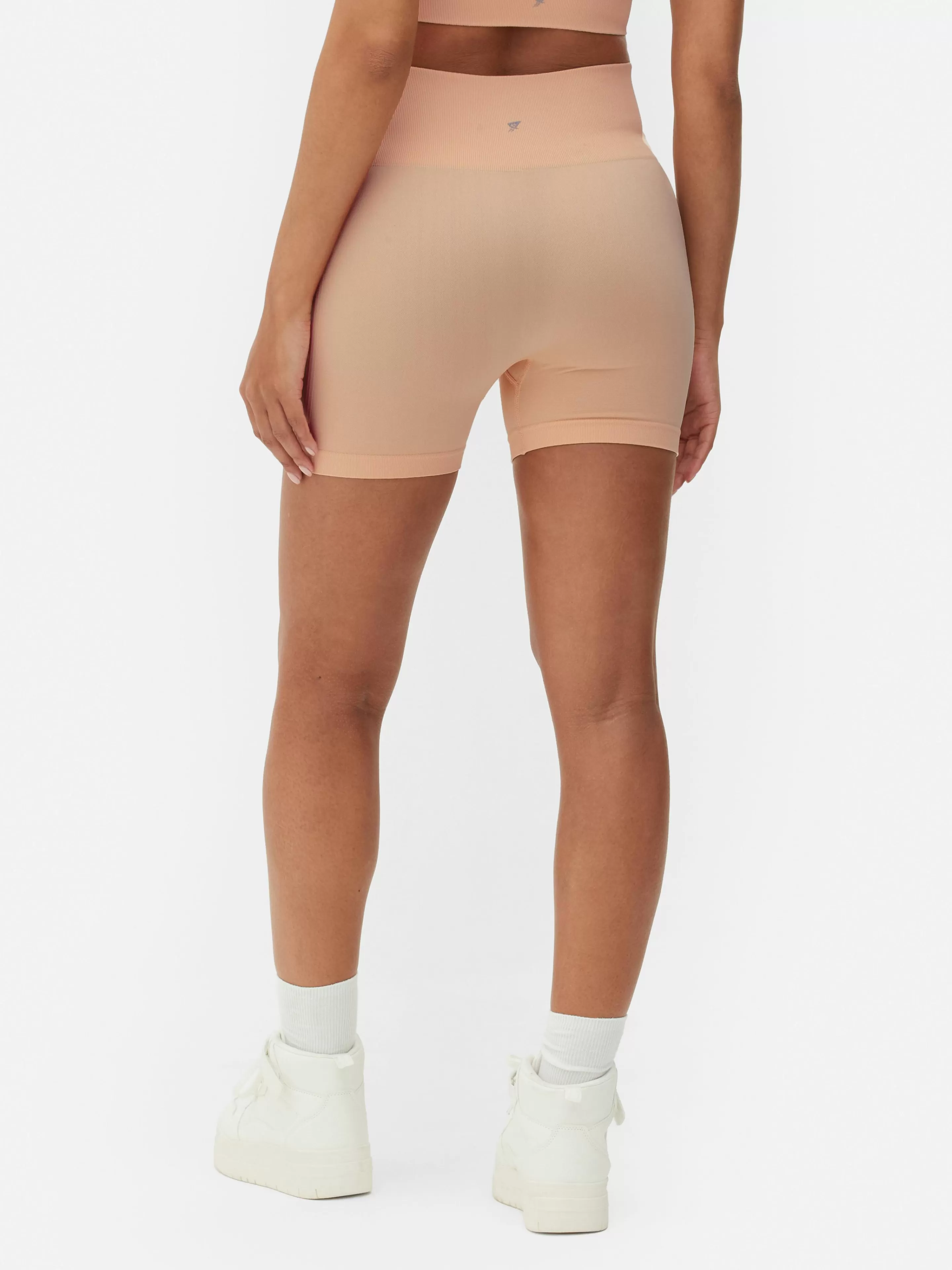 Mujer Primark Ropa De Gimnasio Y Deportiva | Pantalones Cortos De Talle Alto De Yoga Sin Costuras