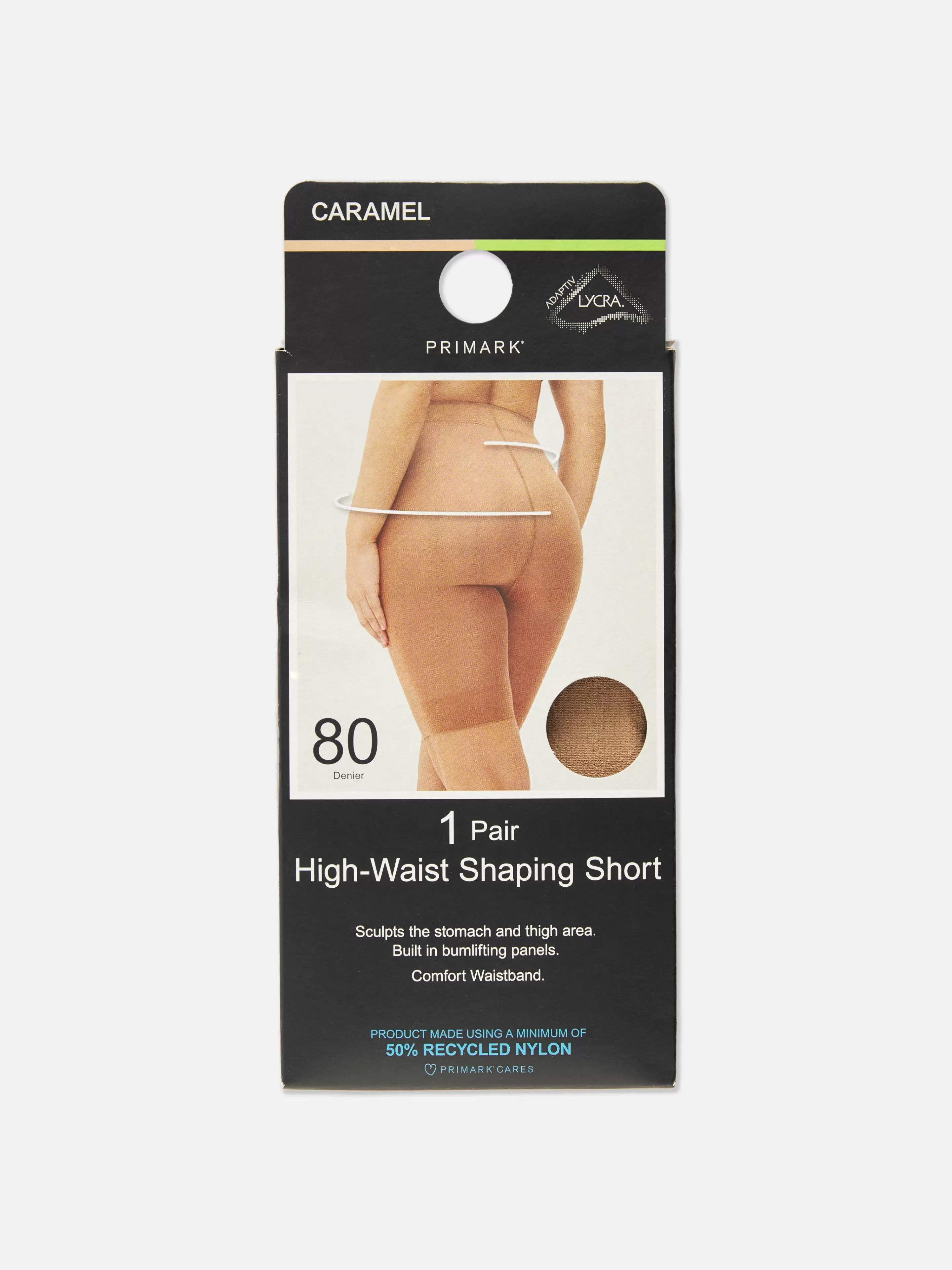 Mujer Primark Faja Moldeadora | Pantalones Cortos Moldeadores De Talle Alto, 80 D