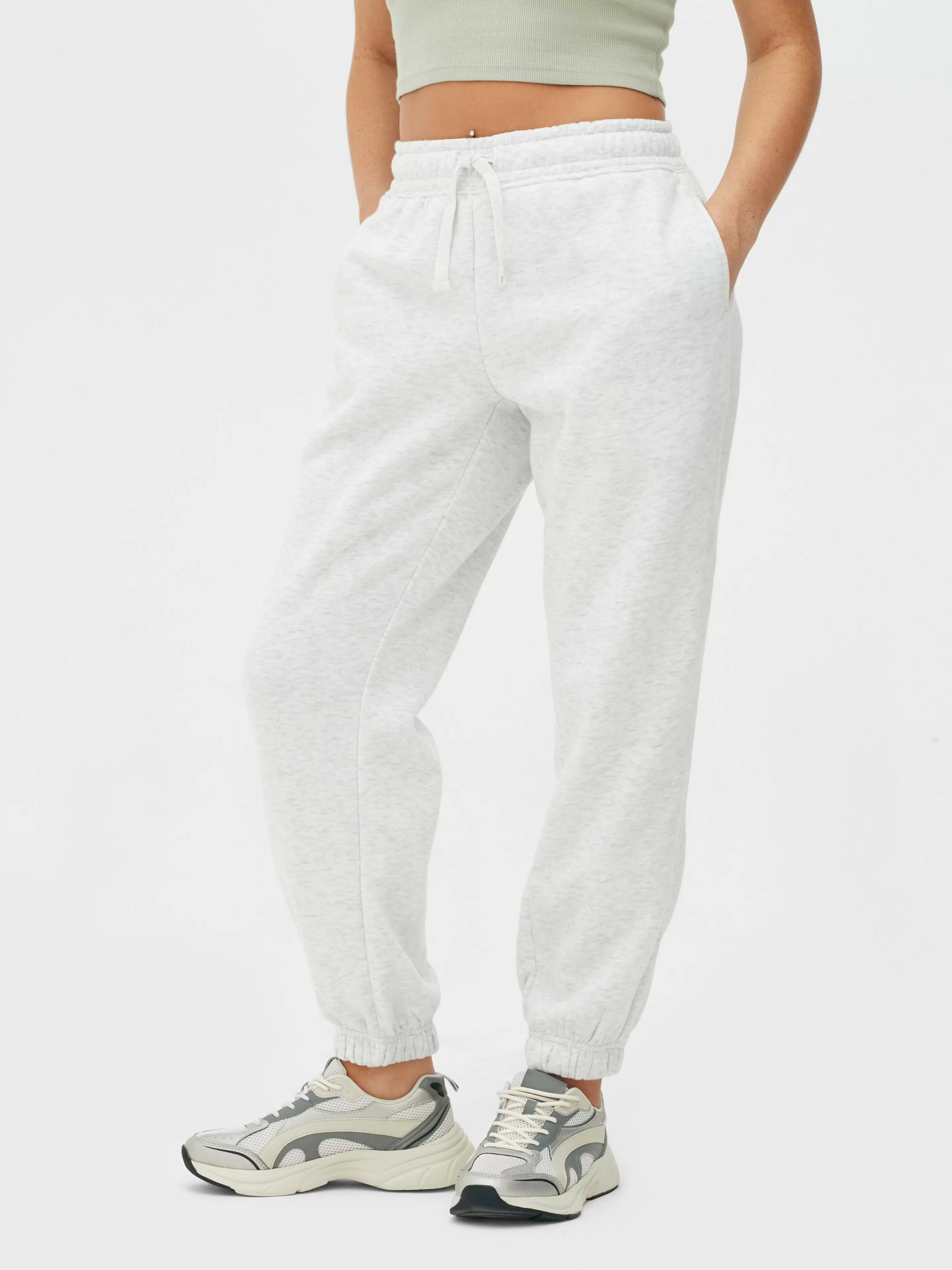 Mujer Primark Pantalones De Chándal | Pantalones De Chándal De Corte Recto Con Cordón De Ajuste