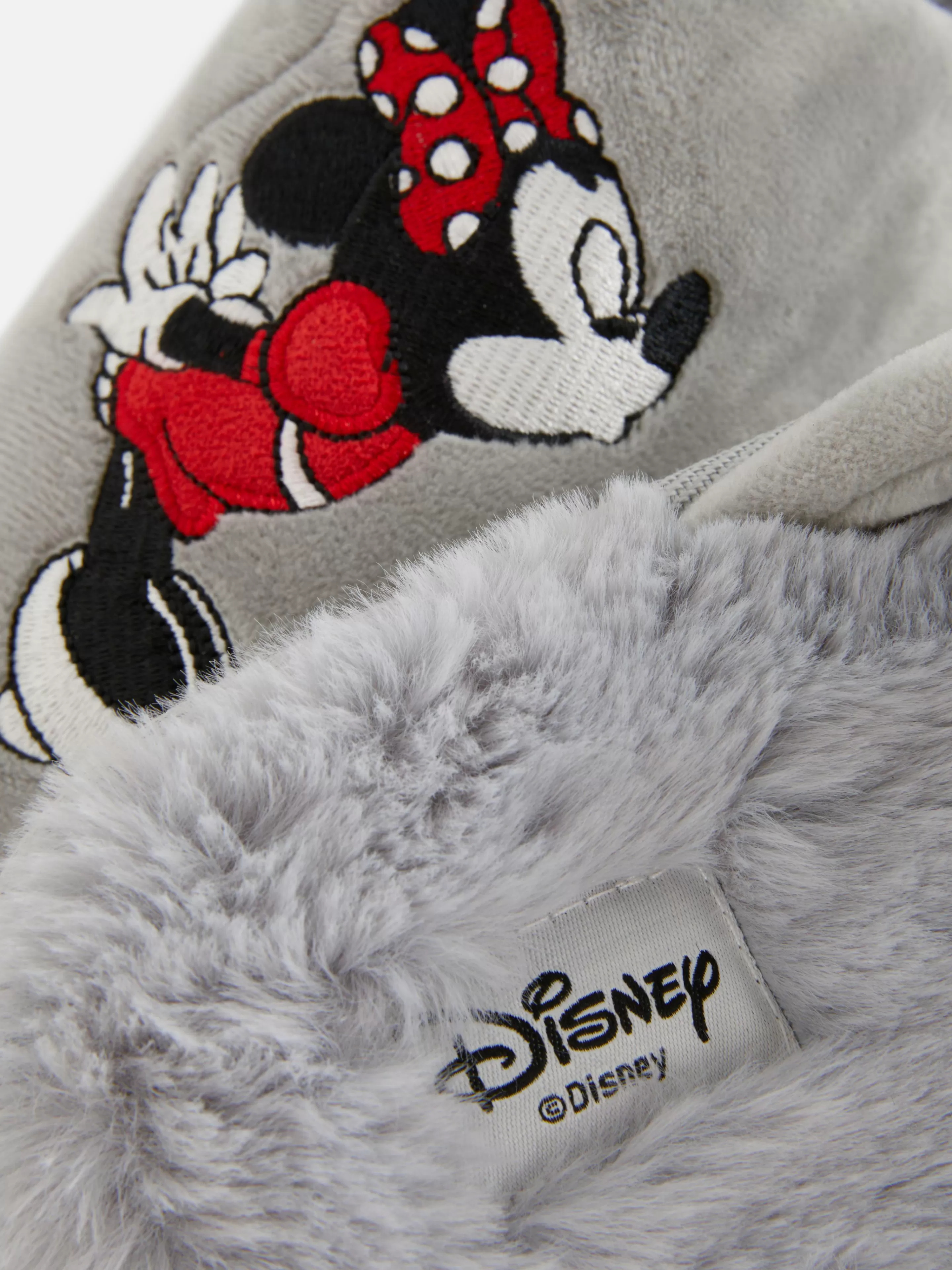 Mujer Primark Zapatillas De Estar En Casa | Zapatillas De Estar En Casa | Pantuflas De Pelo De Minnie Y Mickey Mouse De Disney