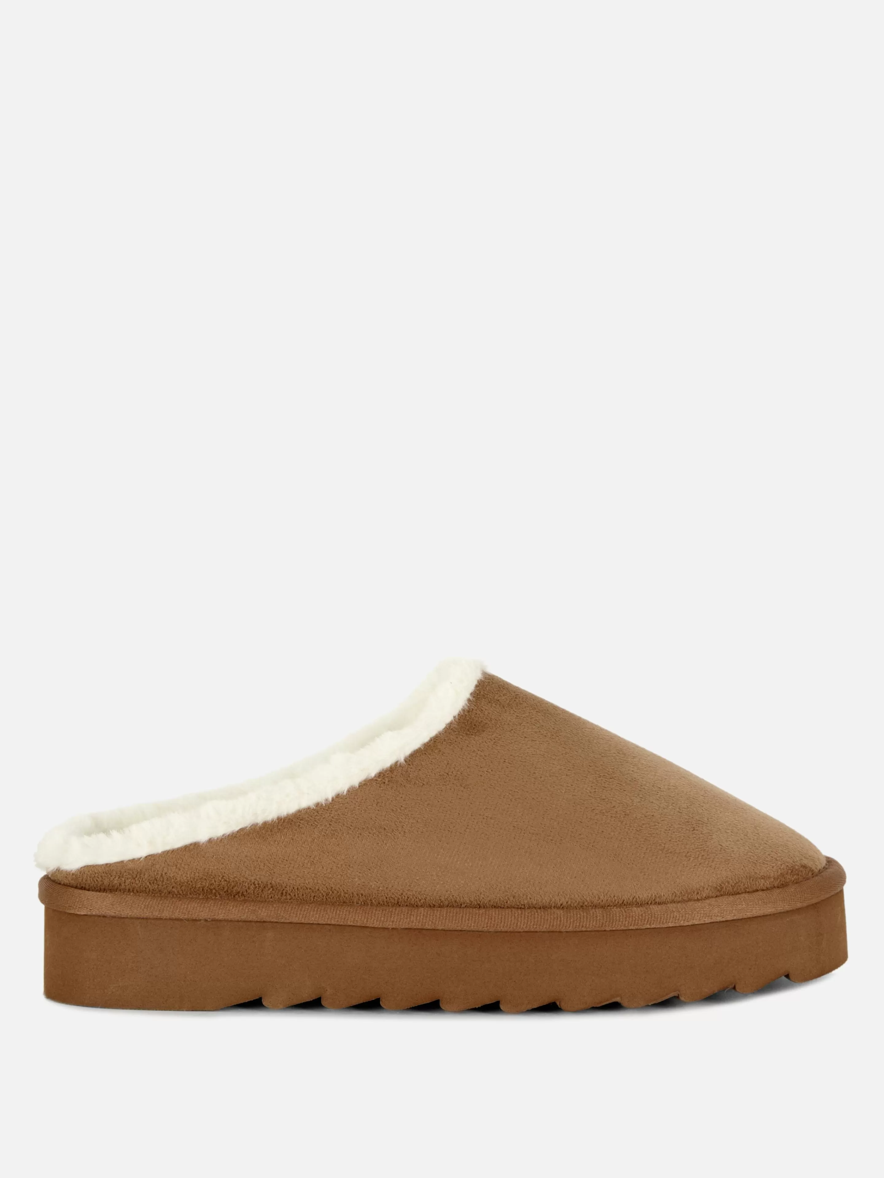 Mujer Primark Zapatillas De Estar En Casa | Zapatillas De Estar En Casa | Pantuflas Tipo Chinela Forradas De Pelo Sintético