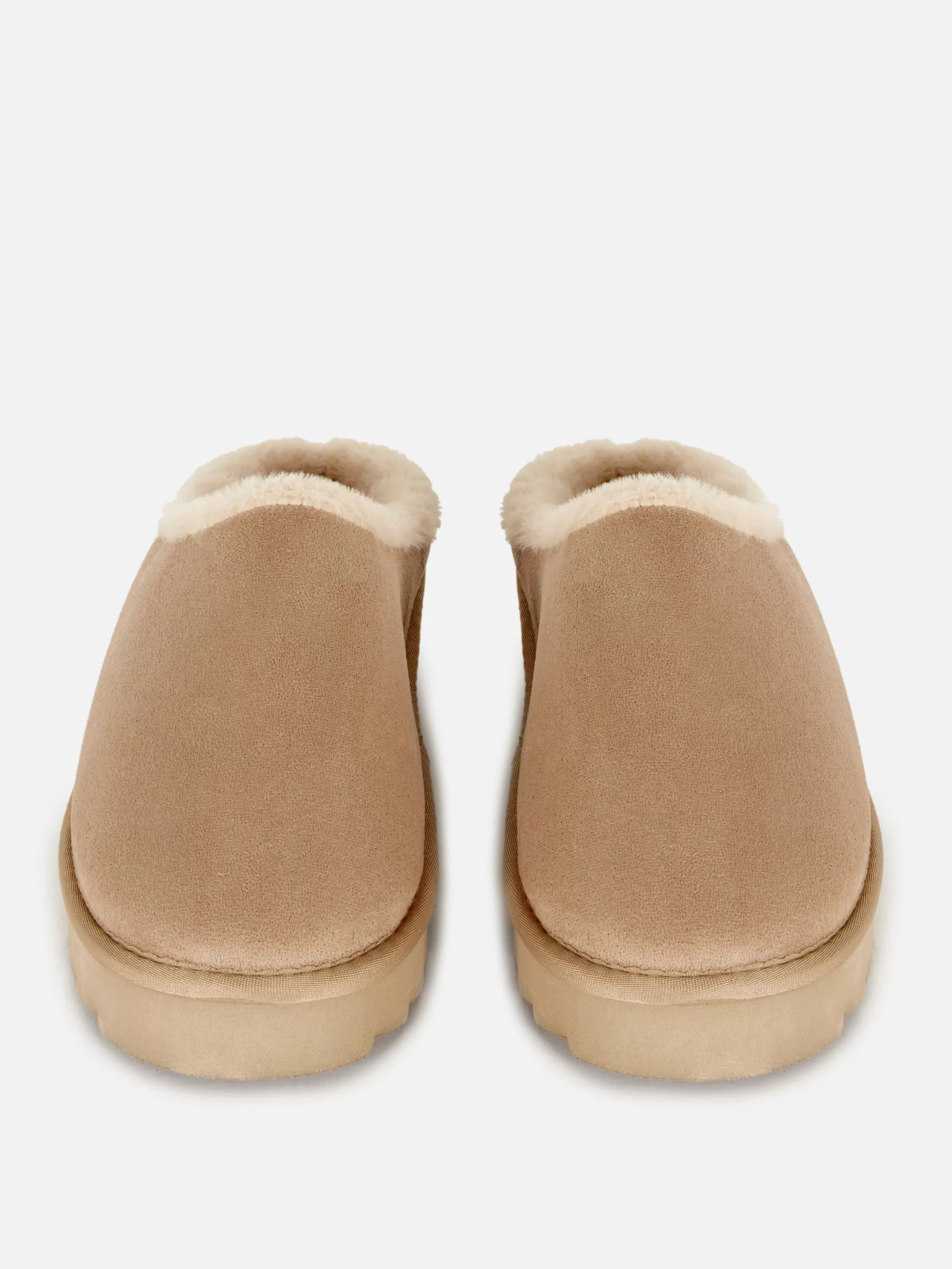 Mujer Primark Zapatillas De Estar En Casa | Zapatillas De Estar En Casa | Pantuflas Tipo Chinela Forradas De Pelo Sintético