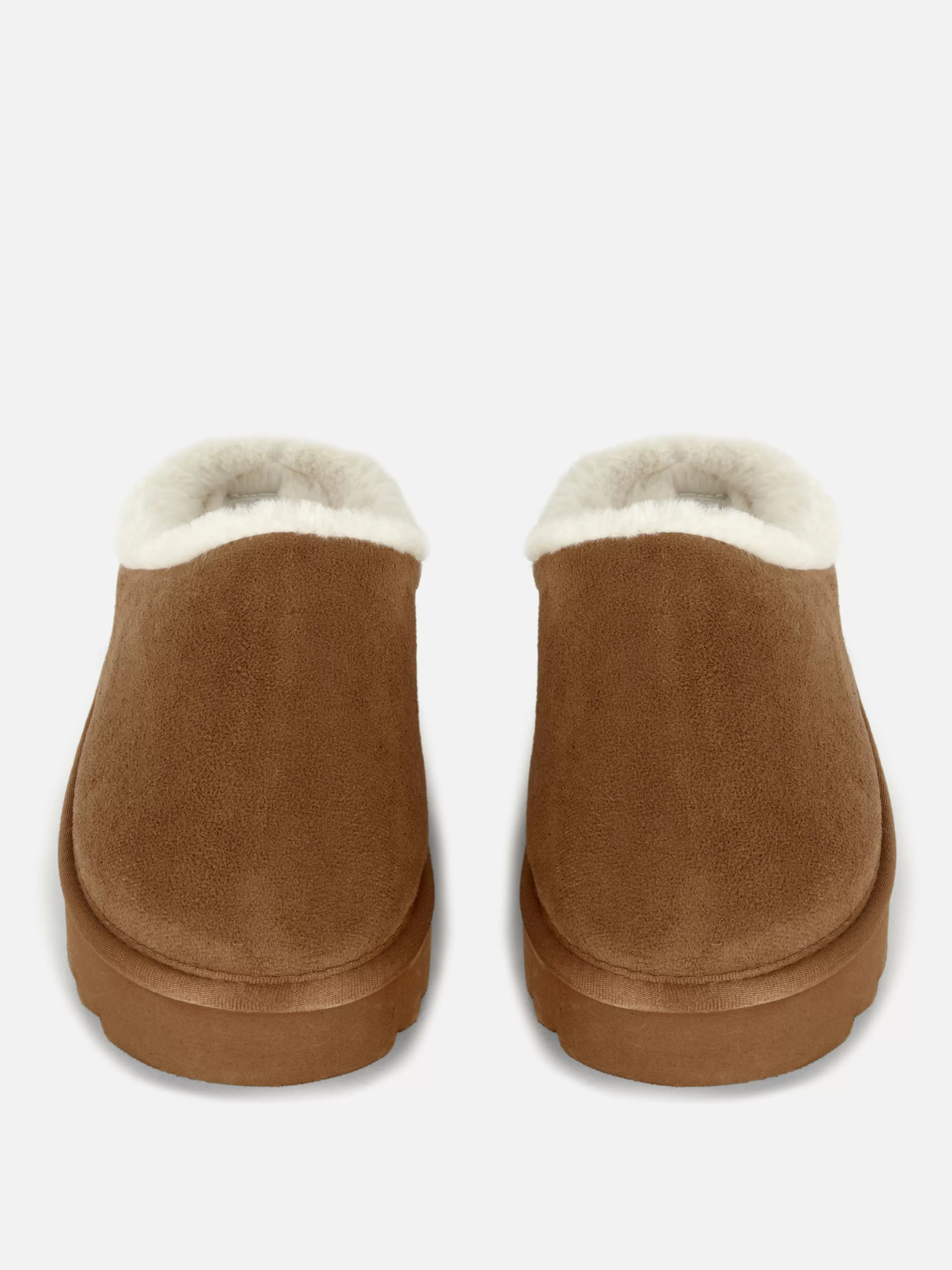 Mujer Primark Zapatillas De Estar En Casa | Zapatillas De Estar En Casa | Pantuflas Tipo Chinela Forradas De Pelo Sintético
