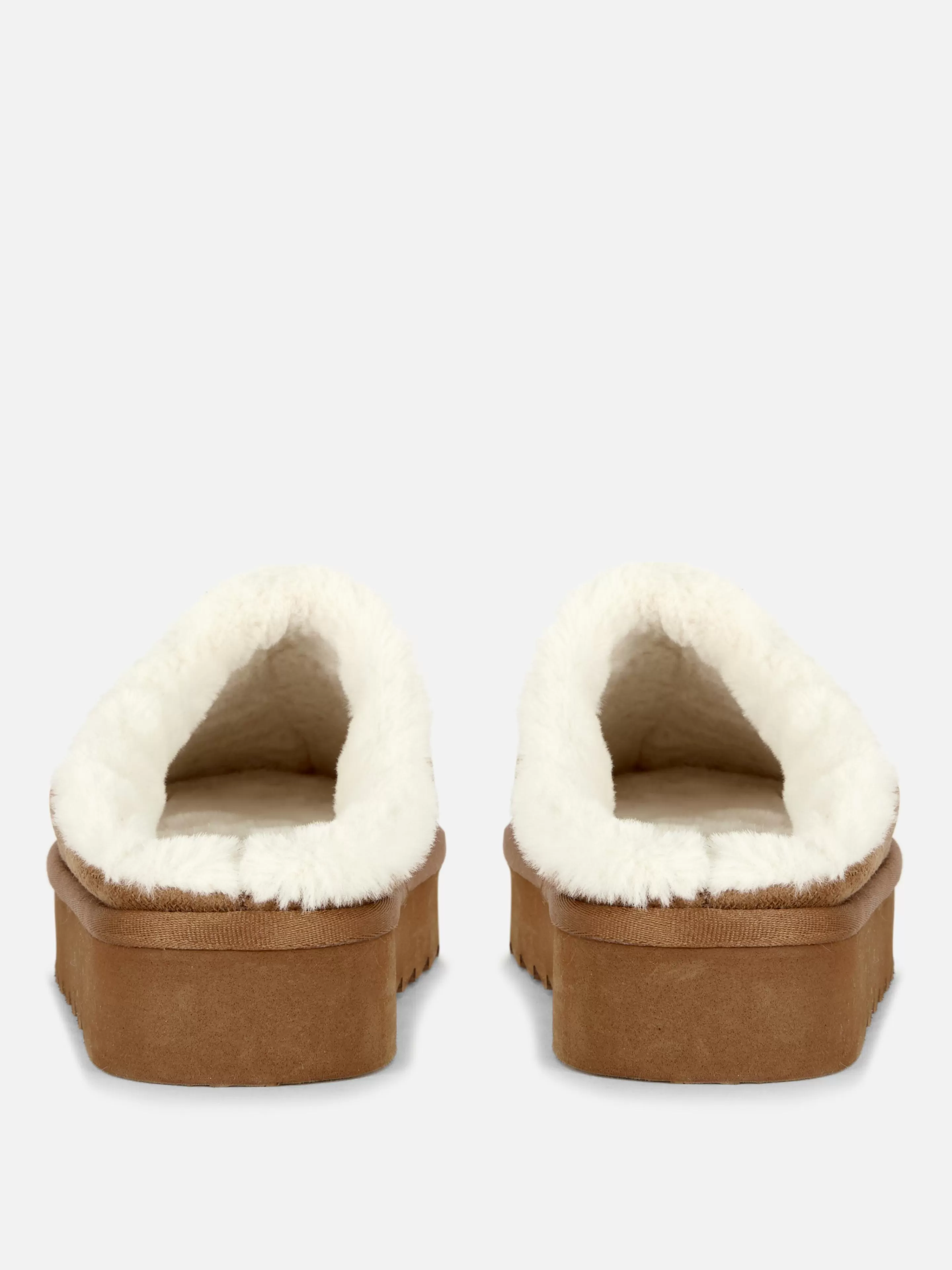 Mujer Primark Zapatillas De Estar En Casa | Zapatillas De Estar En Casa | Pantuflas Tipo Chinela Forradas De Pelo Sintético