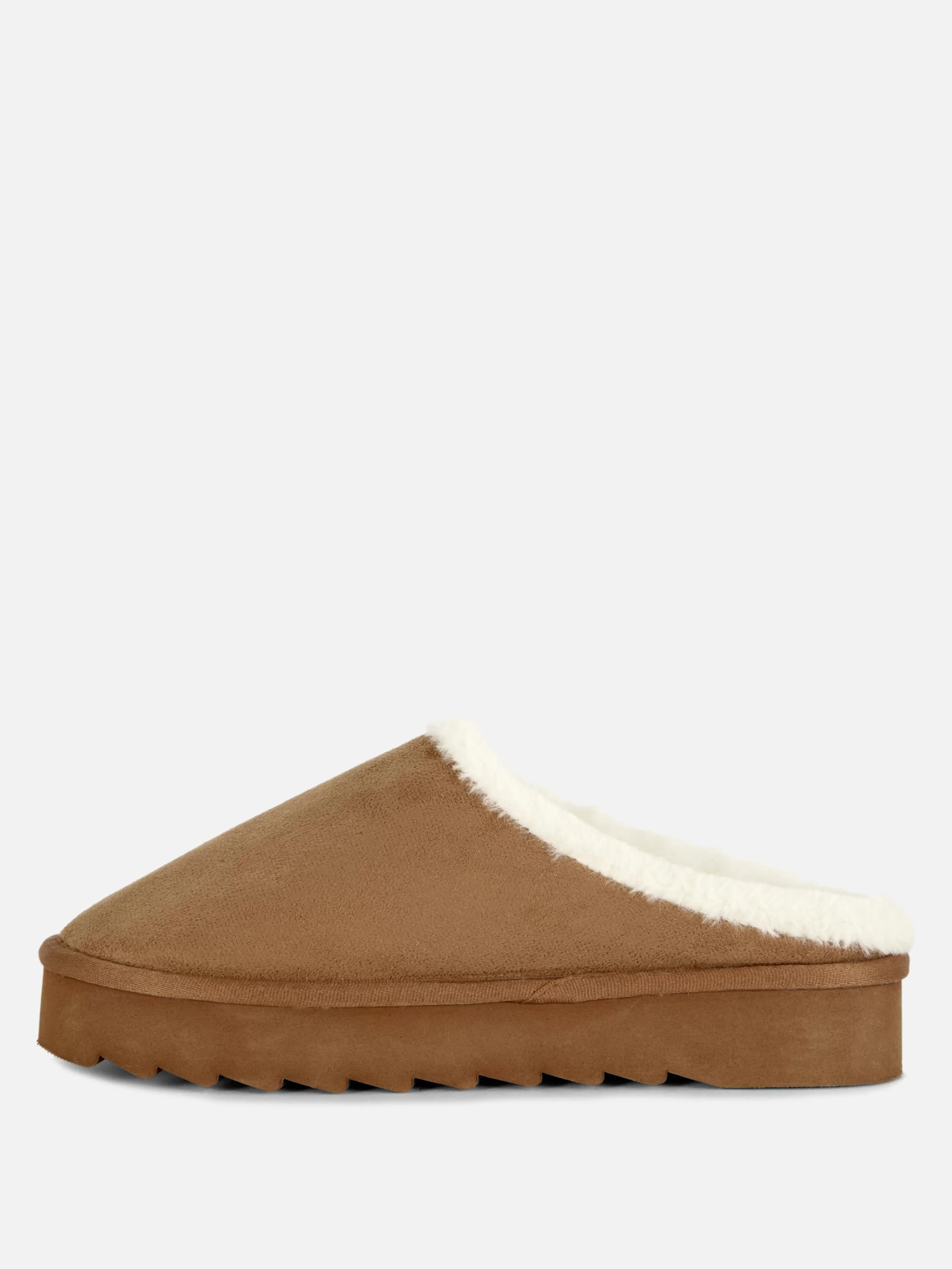 Mujer Primark Zapatillas De Estar En Casa | Zapatillas De Estar En Casa | Pantuflas Tipo Chinela Forradas De Pelo Sintético